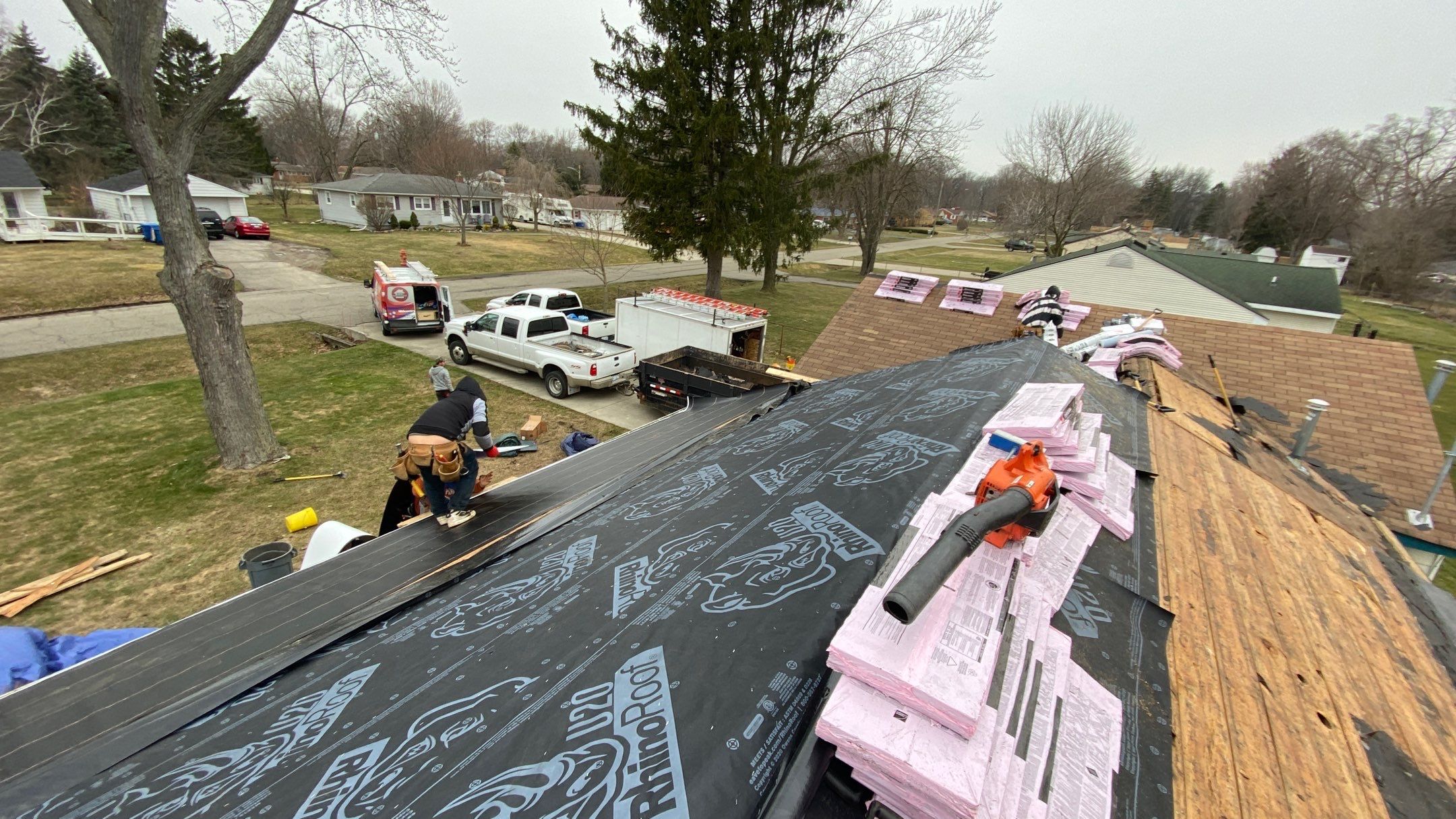 Roof Replacement using Owens Corning by 180 Contractors