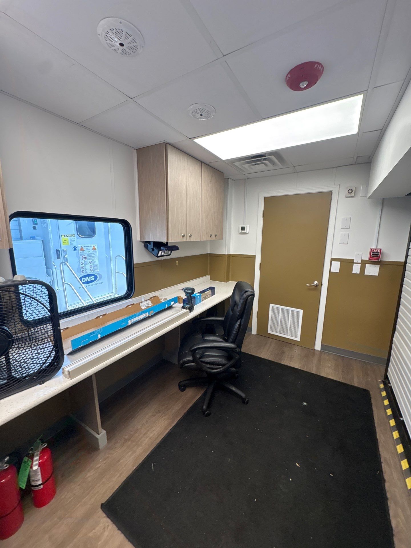 Interior for Mobile Medical Imaging Unit by Select Painting, Coatings & Garage Cabinets
