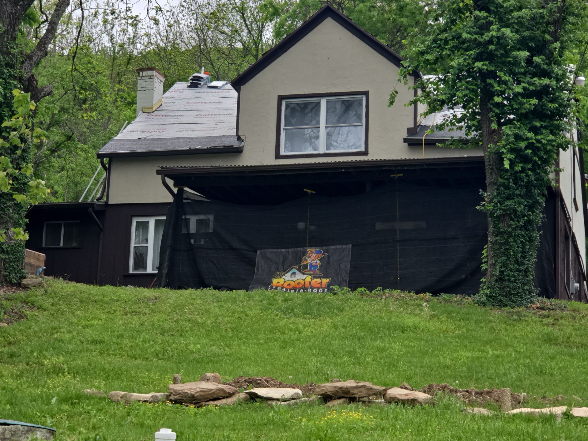 Residential Roofing Installation using Platinum Shield Roofing System from Mr. Roofer by Mr. Roofer