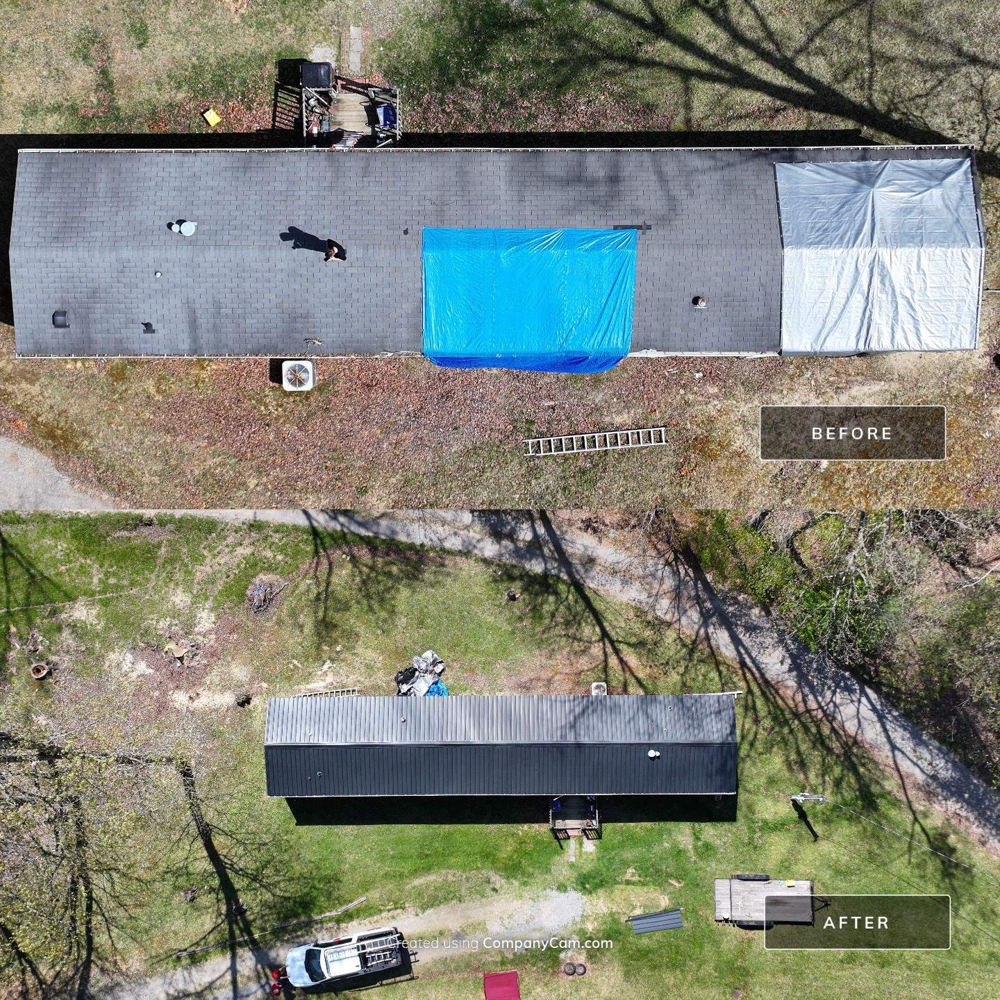 Residential Roofing Installation using 29 Gauge AG Panel by Omnia Roofing