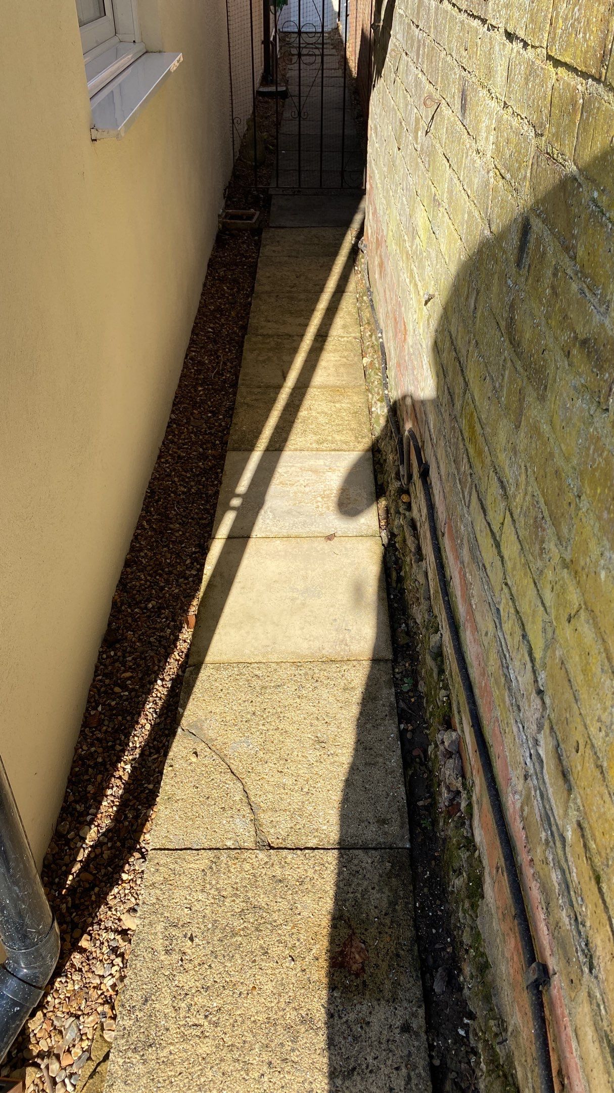 Driveway And Patio Clean using honda 21 ltr/min by Ges Exterior Cleaning ltd