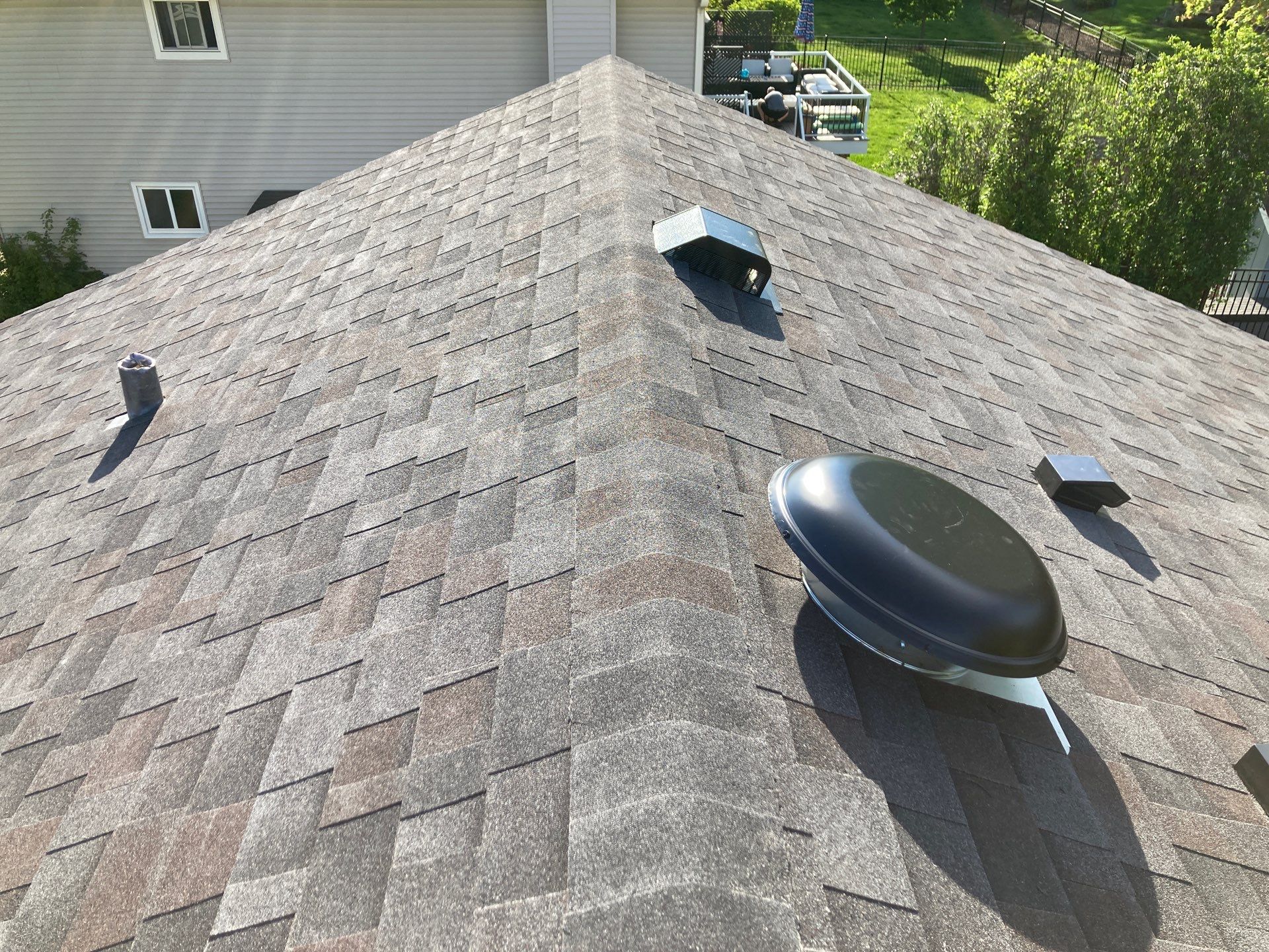 Residential Roofing Installation with Vista shingles in Wheaton by Pro Home Services Inc