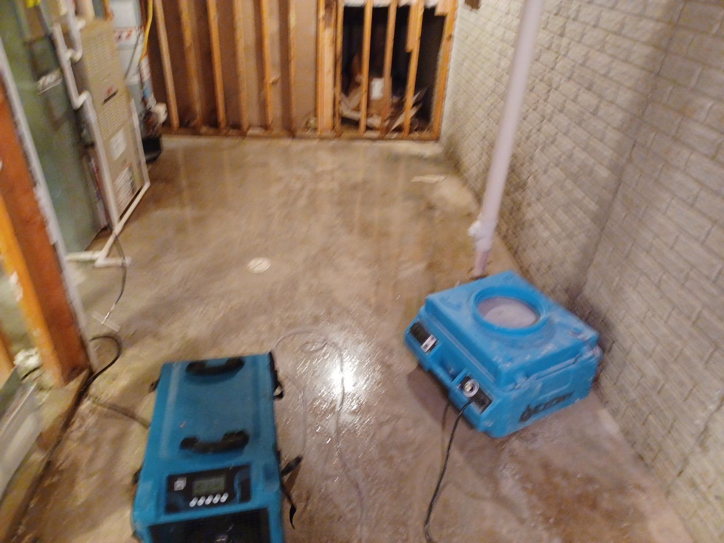 Project in Commerce Charter Twp by EzDry Water Mitigation & Property Restoration