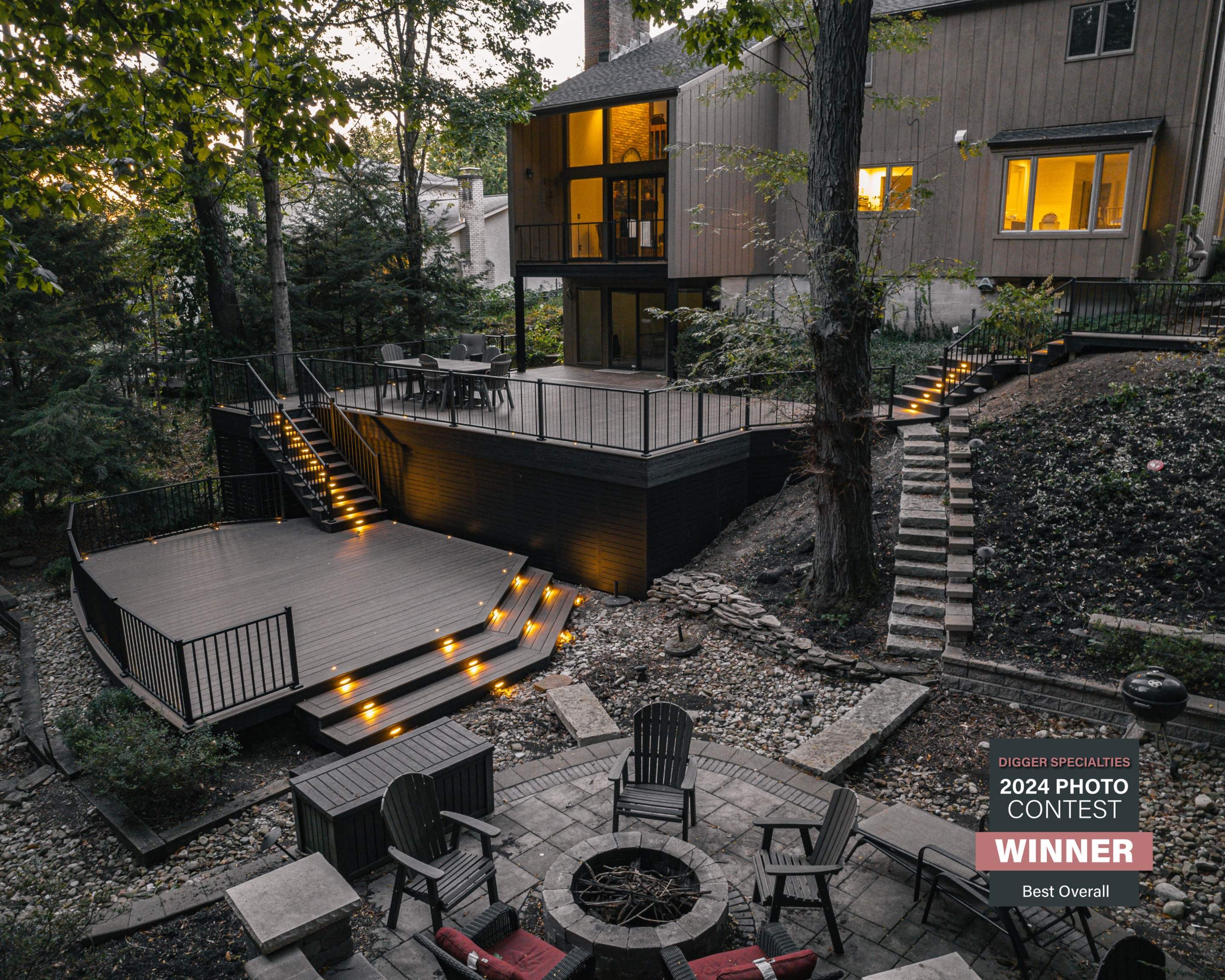 Multi-level Deck in Worthington by The Exterior Living Company LLC