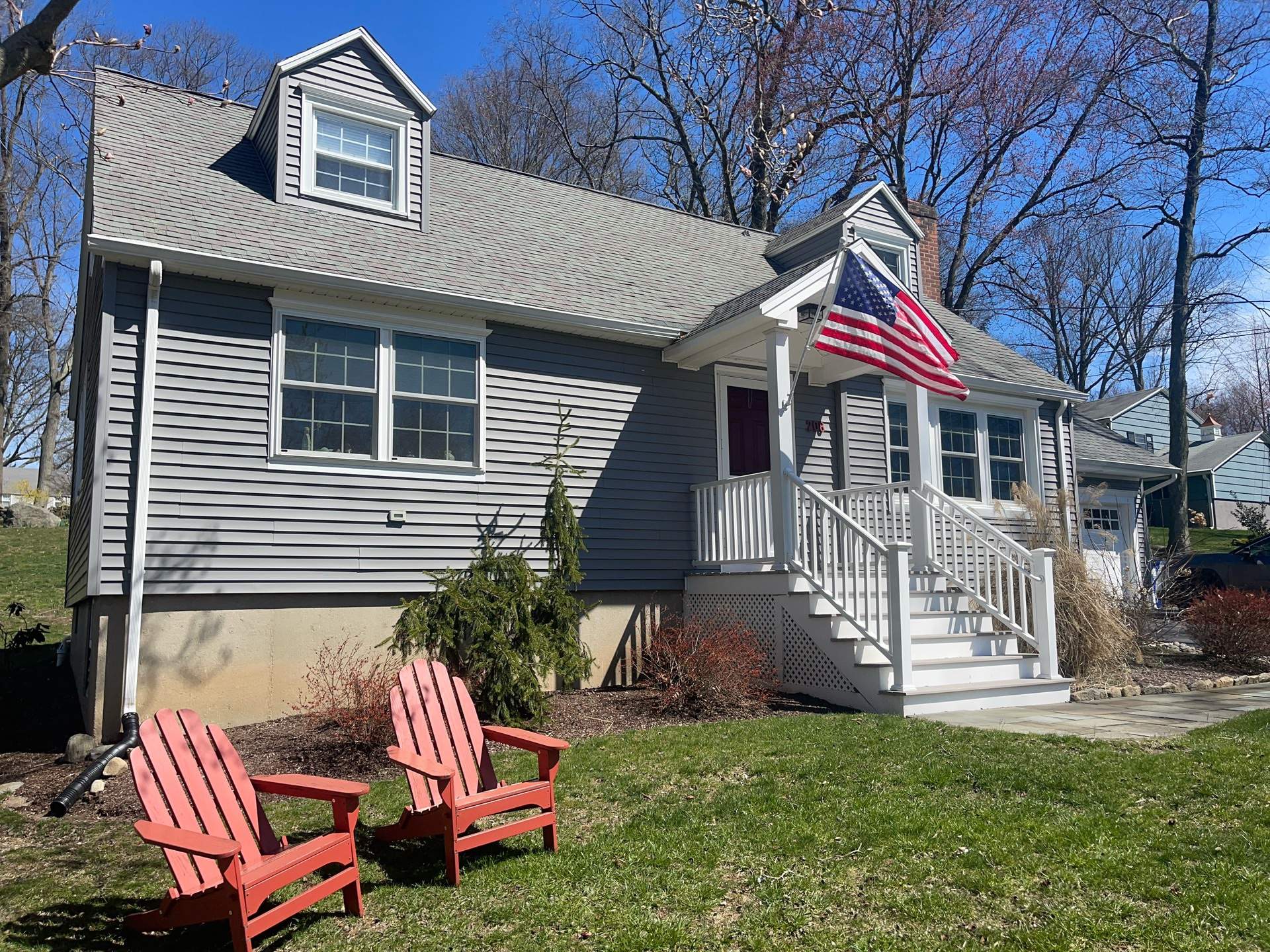 Residential Roofing Installation using Tamko Slatestone gray by A Plus Exterior