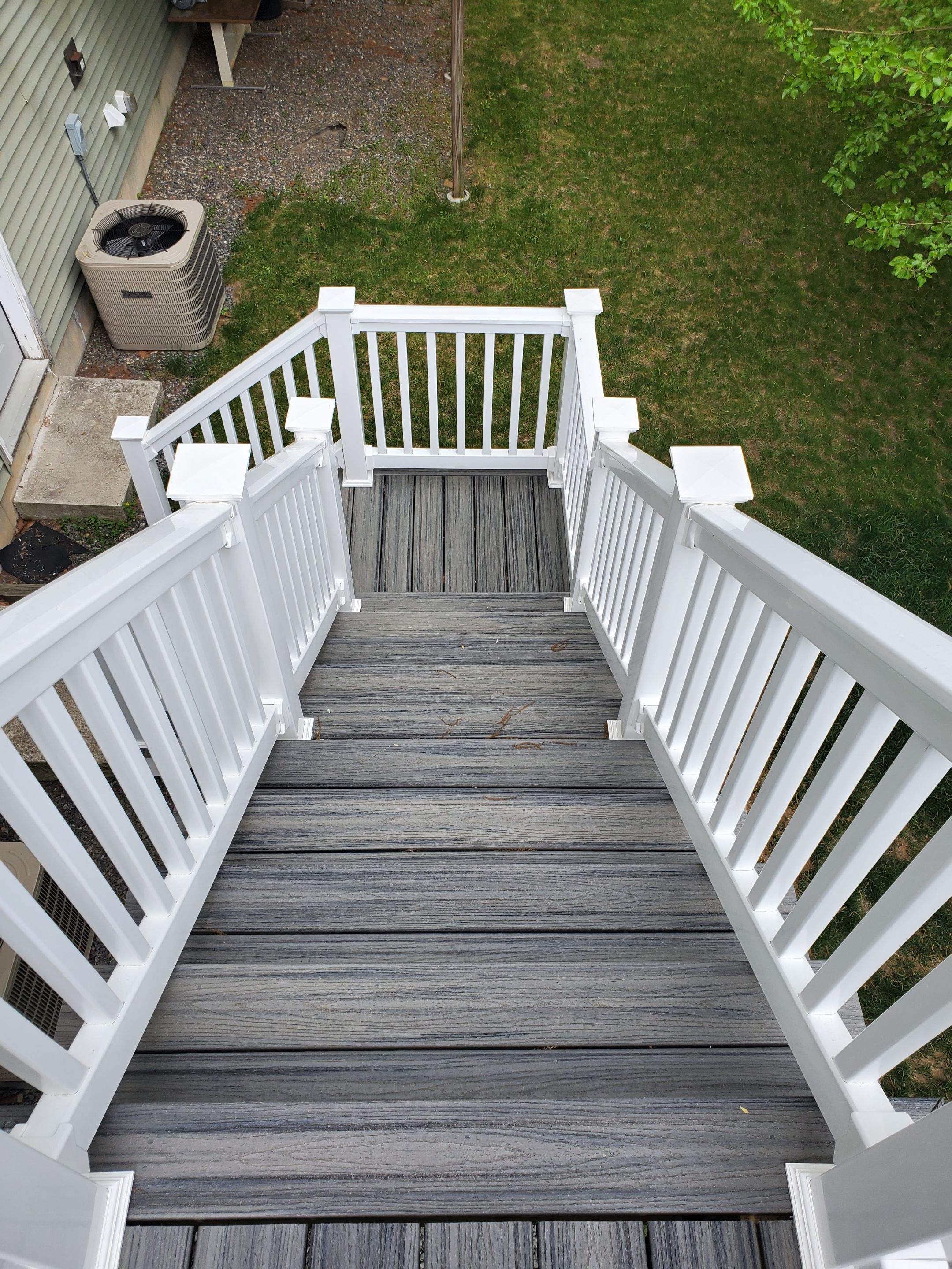 Porch/Deck Construction using Trex Decking by UBrothers Construction