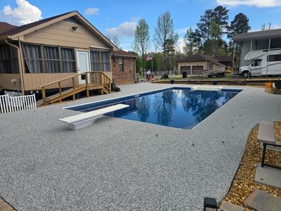Pool Deck using Sterling