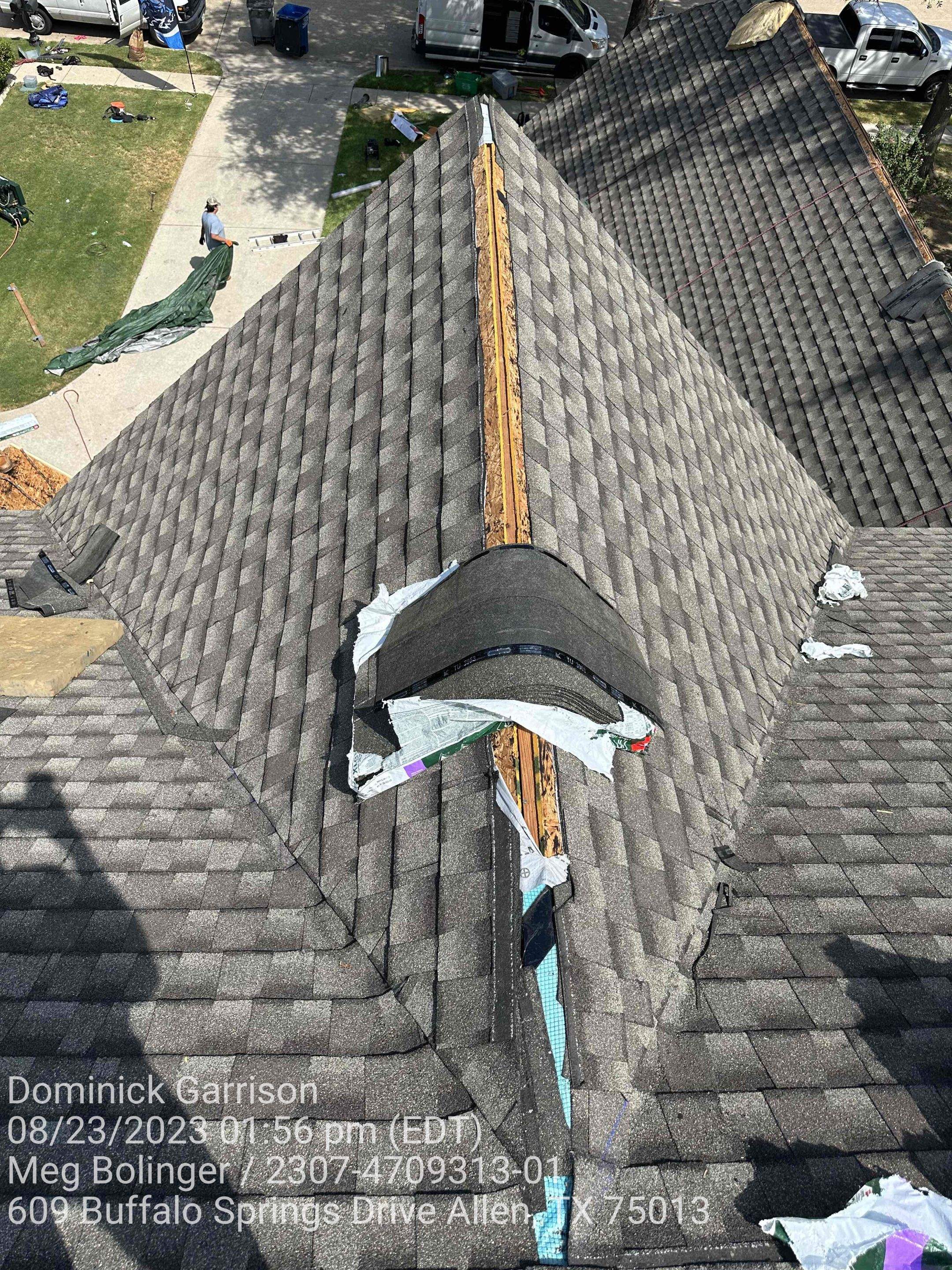 Project in Allen  by Zeus Exteriors