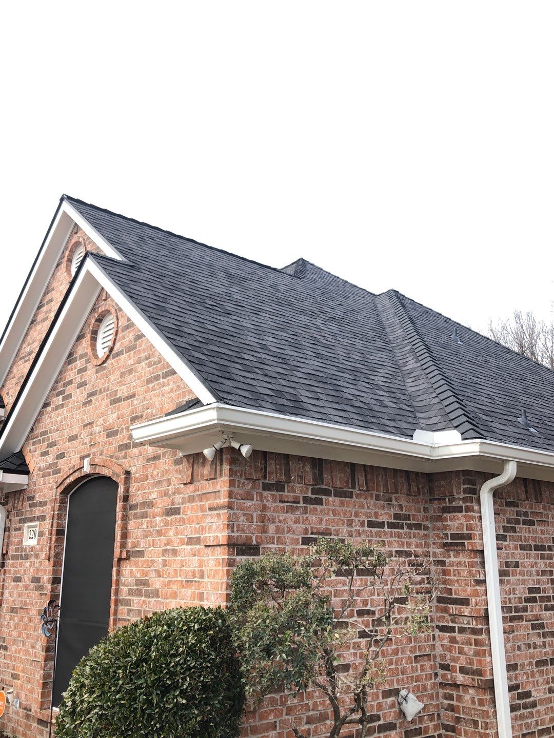 Certainteed Landmark Moire Black Roof project by Springtree Restoration 