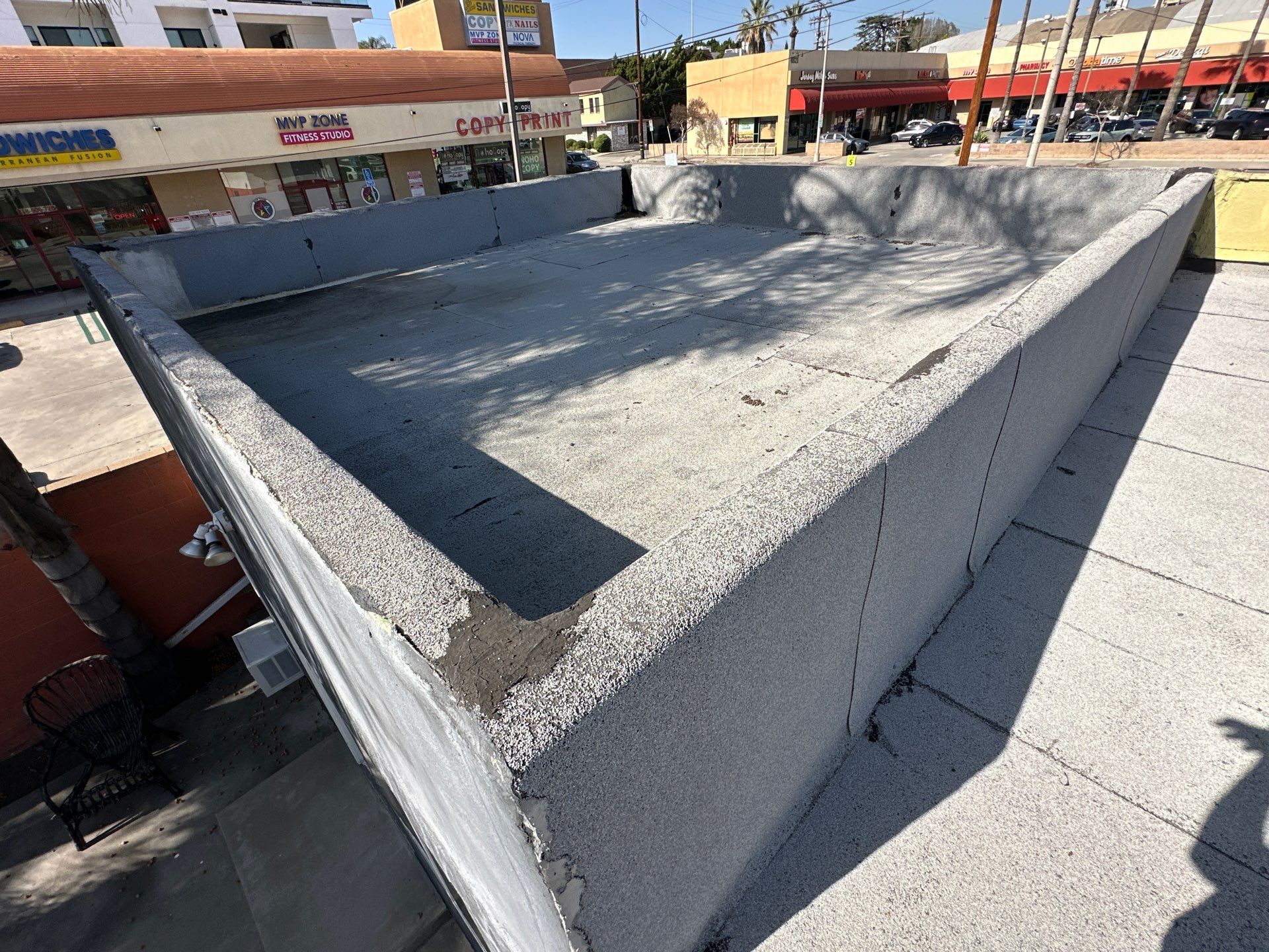 Silicone Coating Project in North Hollywood by Hull Brothers Roofing