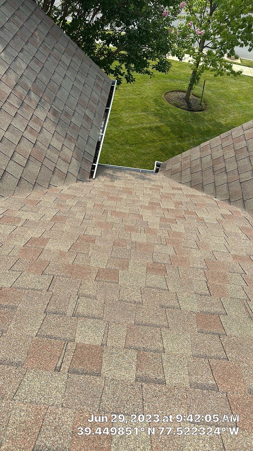 Residential Roofing Repair using CertainTeed Landmark Weathered Wood Architectural Shingles by Frederick Roof Repair
