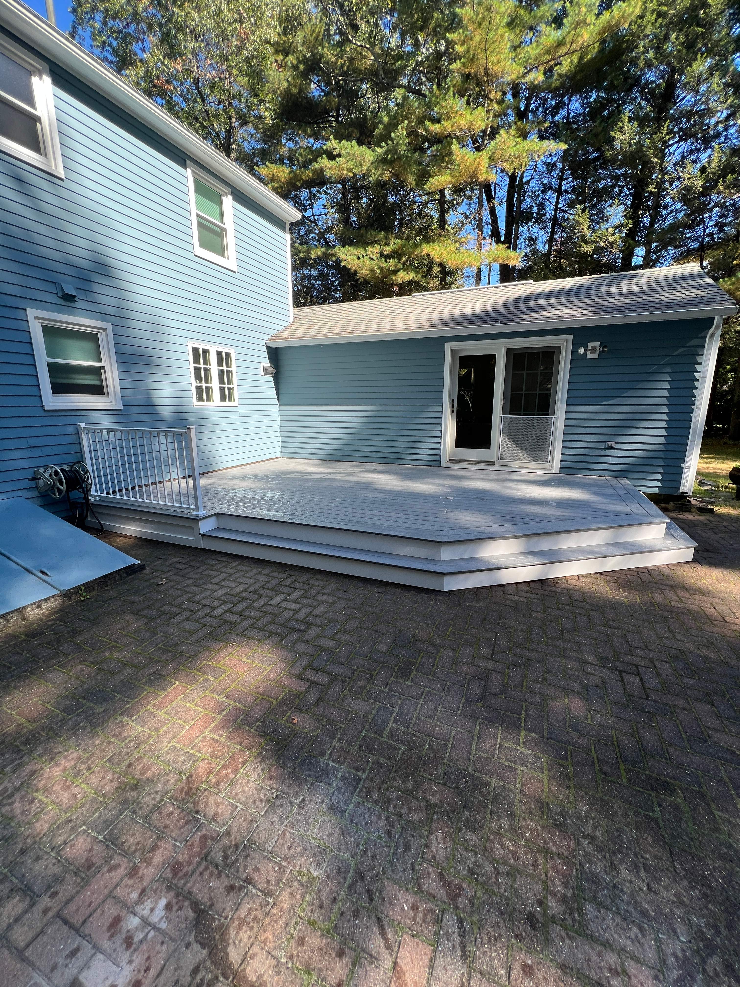 Deck Repair using Trex Select Decking by Chagnon Building & Remodeling LLC