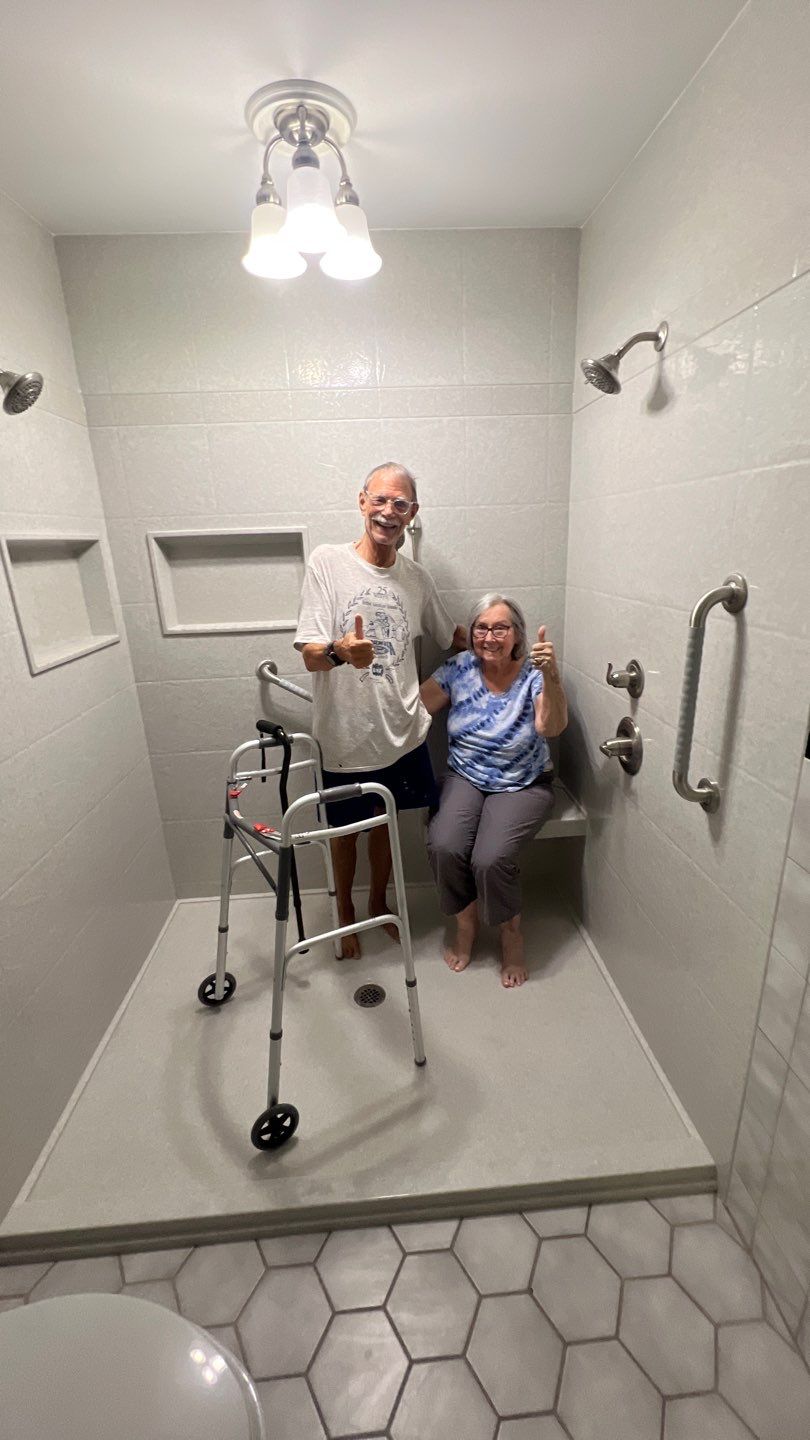 Tub to Walk-In Shower Installation in Port Ewen, NY  by Yankee Home Improvement