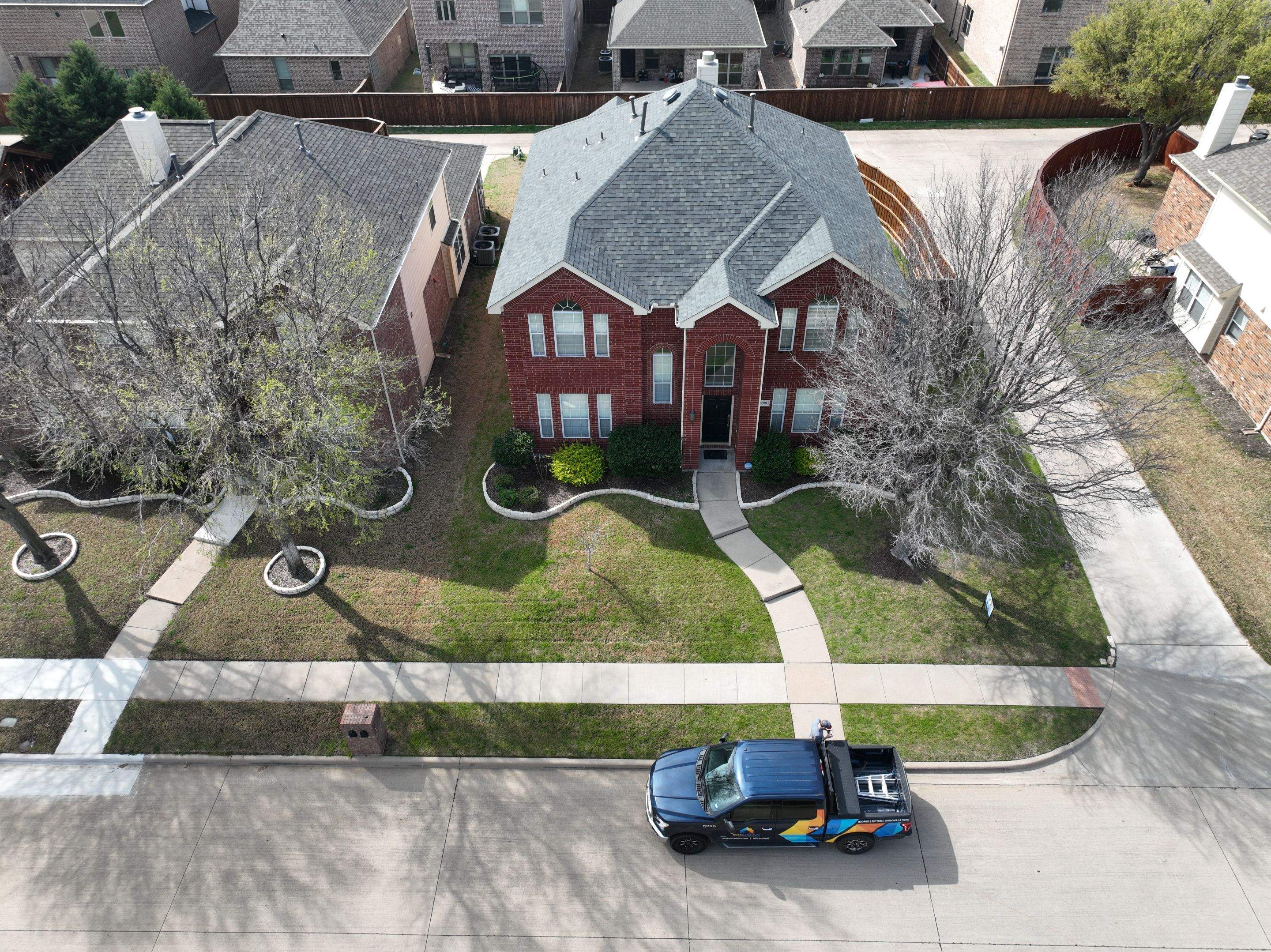 Residential Roofing Installation using Owens Corning TruDef Duration Storm Estate Gray by OneSource Roofing and Restoration