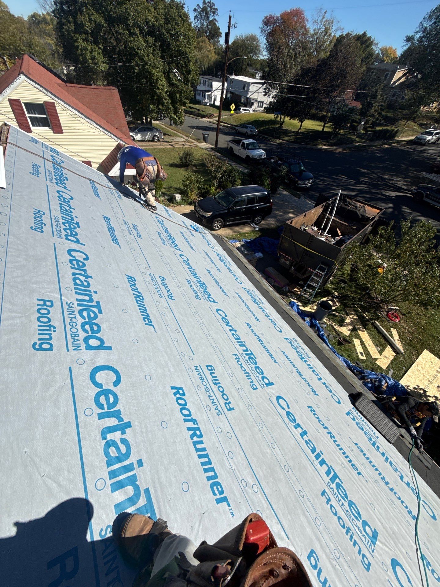 Falls Church  : Residential Roof Replacement with CertainTeed Landmark Pro in Max Def Georgetown Gray by RM Banning, Inc.