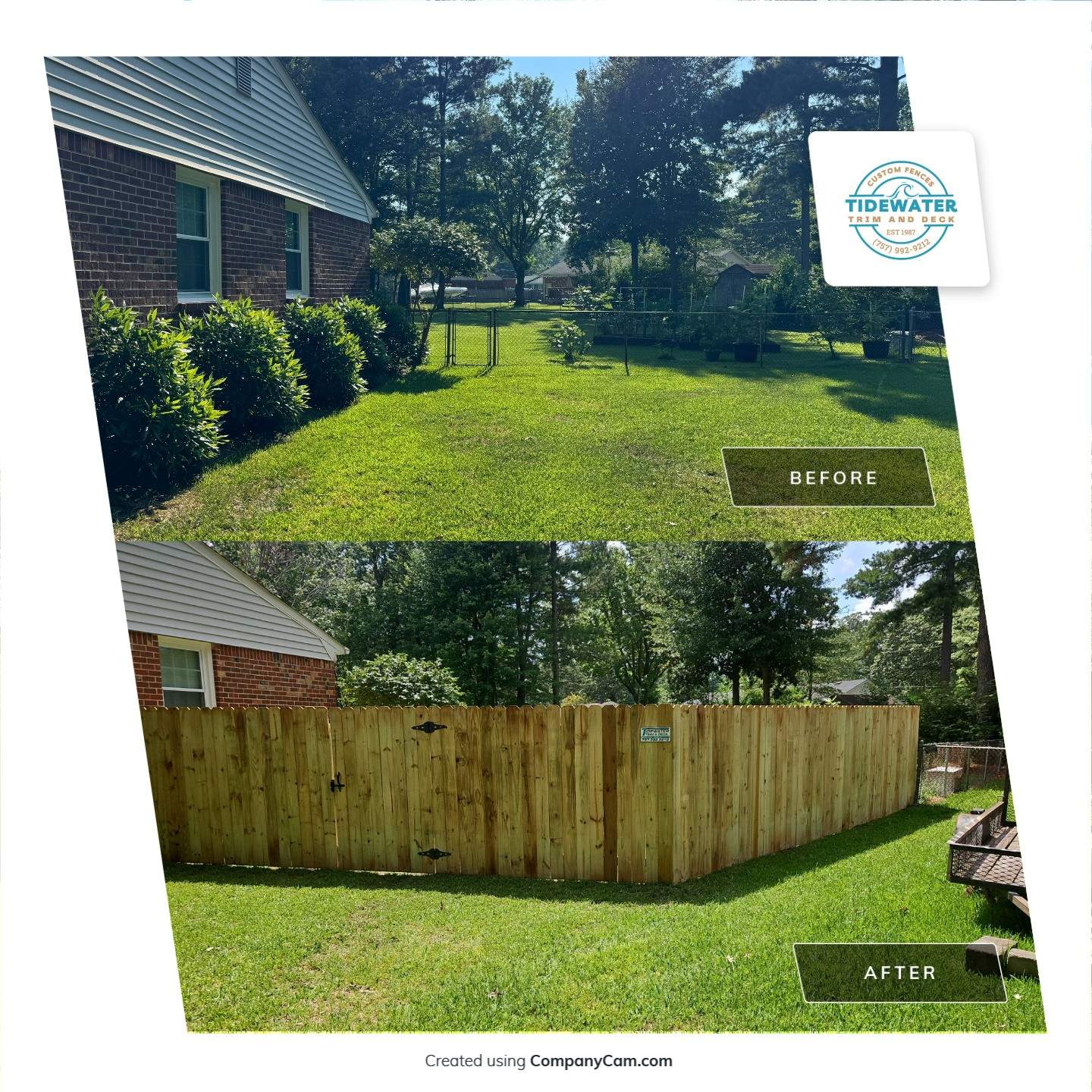 Your Entrance, Your Statement by Tidewater Fence