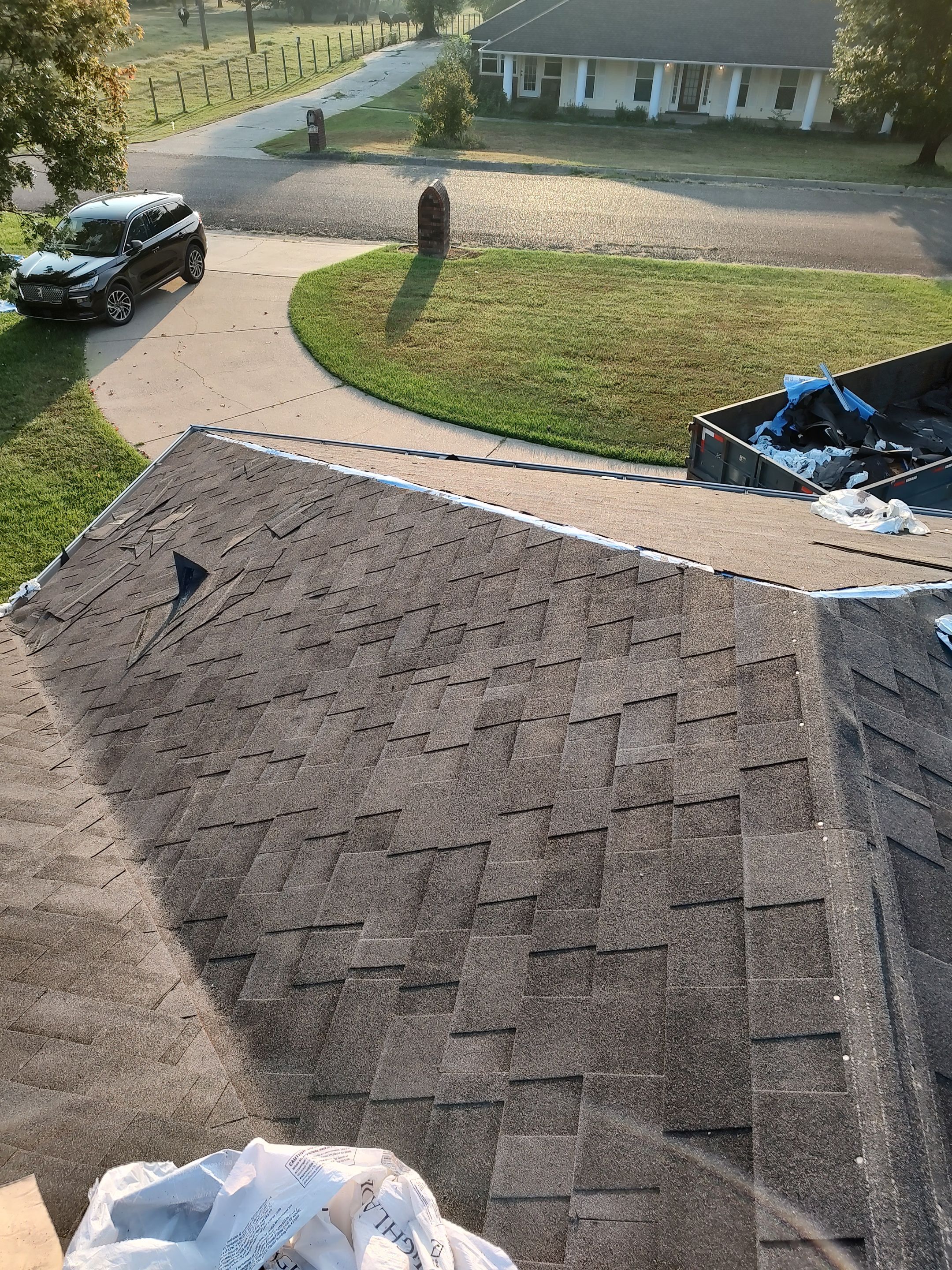 Residential Roofing Repair using Malarkey Vista: Midnight Black by Hostetler Roofing