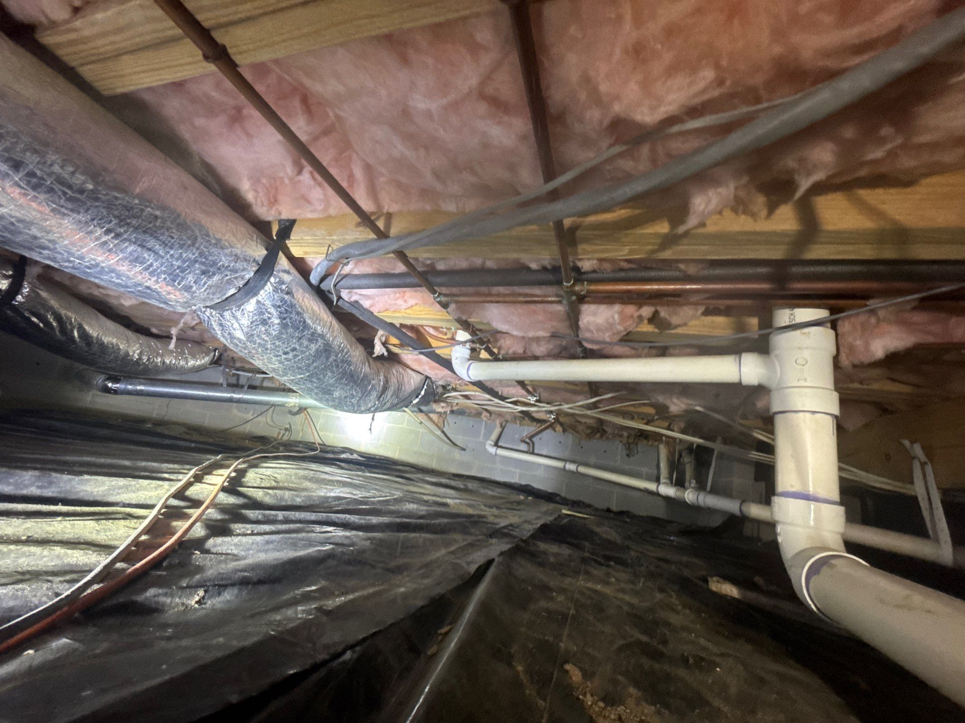 Project in Williamsburg by Patriot Crawl Space Repairs