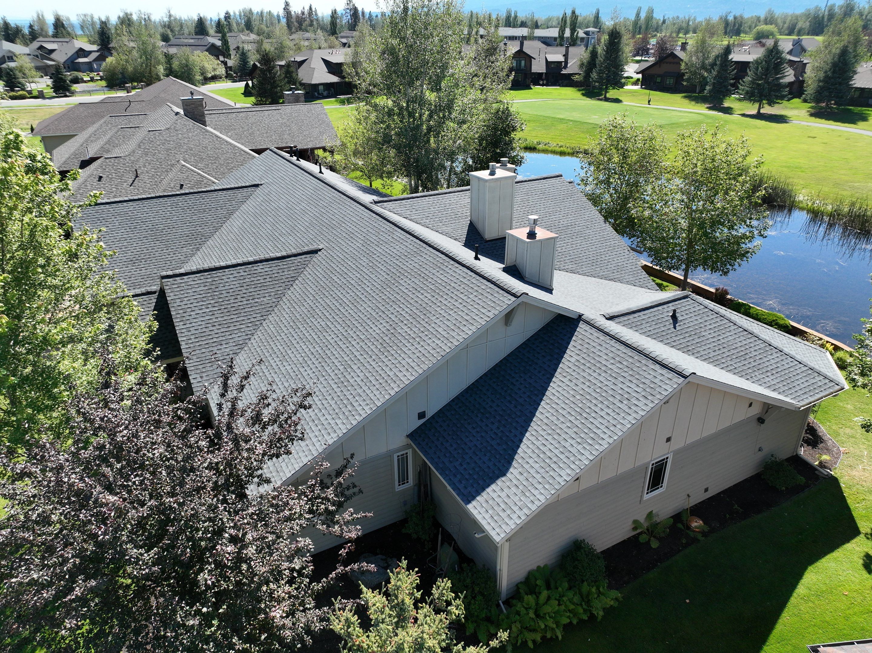 GAF Timberline HDZ - Pewter Gray by Montana Roofing Solutions