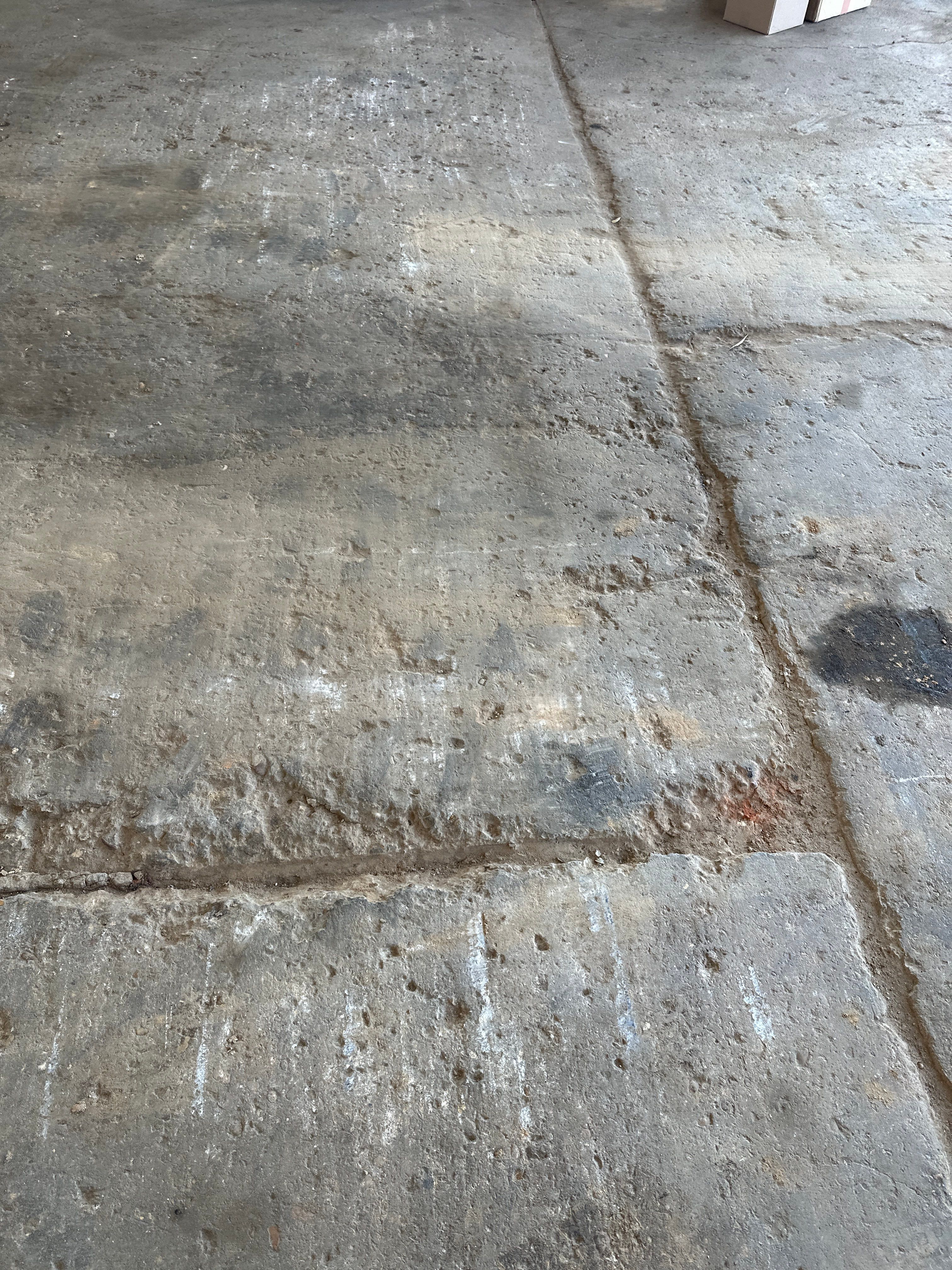 Industrial Epoxy Flooring for Heavy Equipment Work Bay in Mobile by Cornerstone Hard Surface Restoration