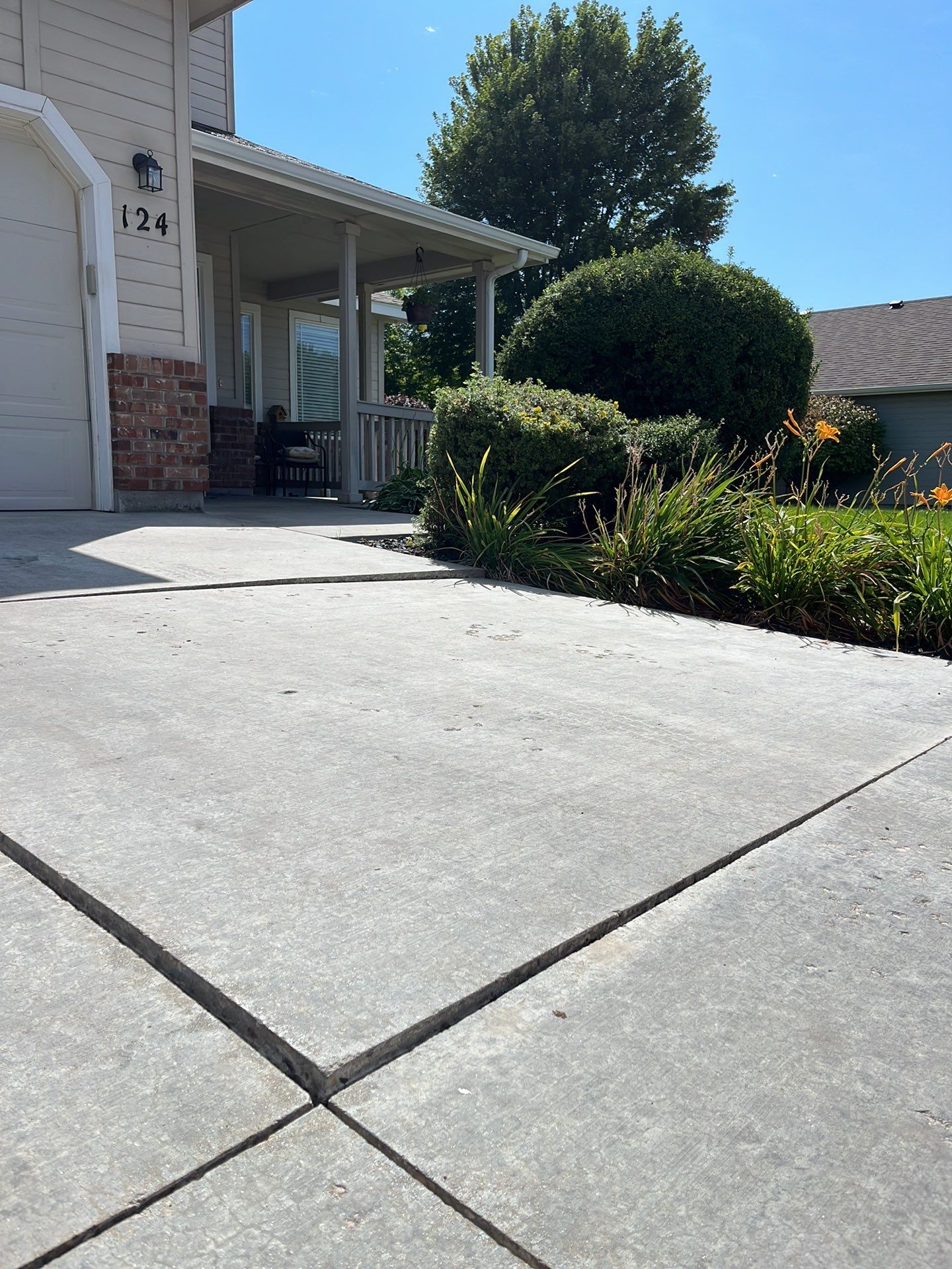 Trip Hazard Repaired in Eagle, ID by Mr. Mudd Concrete