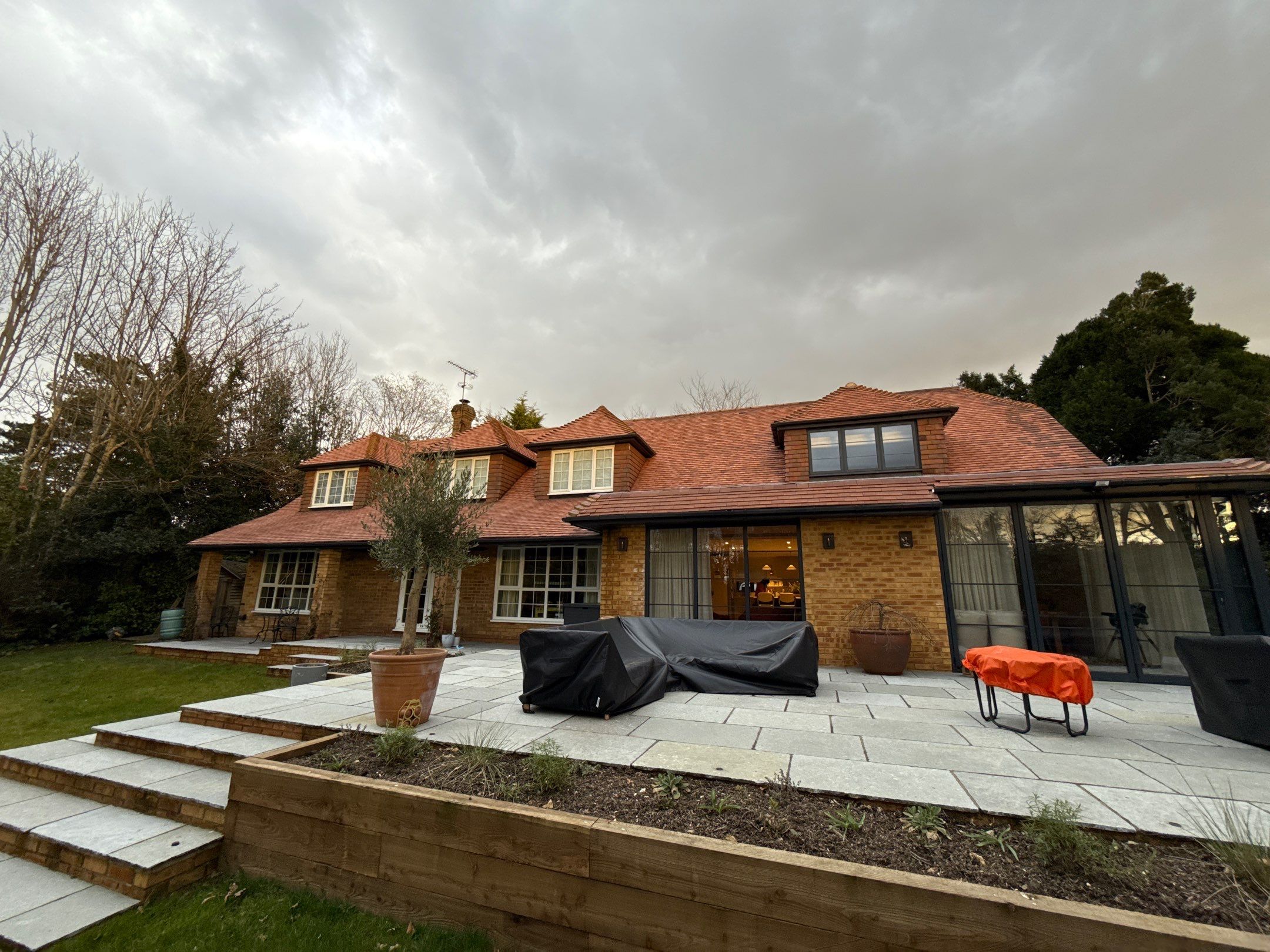 Roof Clean  - Moss Removal - Gutter Clean using Honda 15lpm Low Pressure Washing Machine by Ges Exterior Cleaning ltd