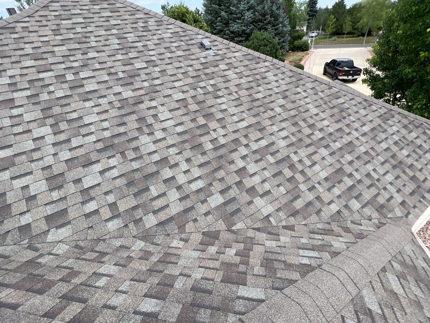Residential Roofing Installation using Owens Corning TruDefinition - Driftwood  by A to Z Roofing