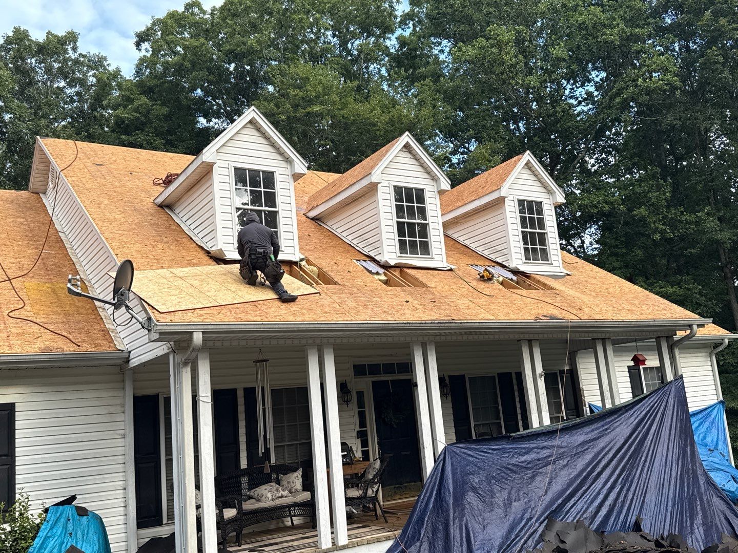 Roger Bush by United Contracting and Roofing