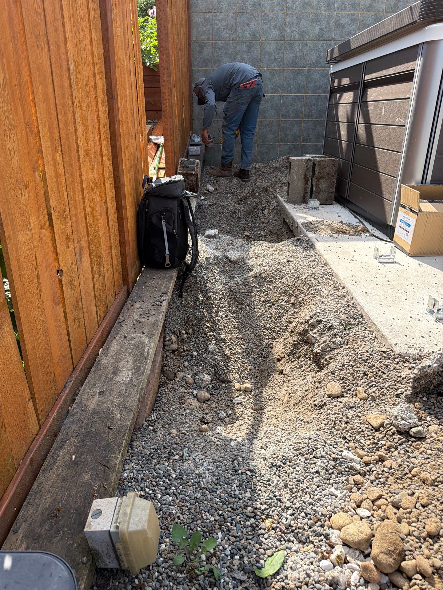 Tacoma Custom Composite Deck and Hot Tub Surround with Retaining Wall by Emerald City Energy 