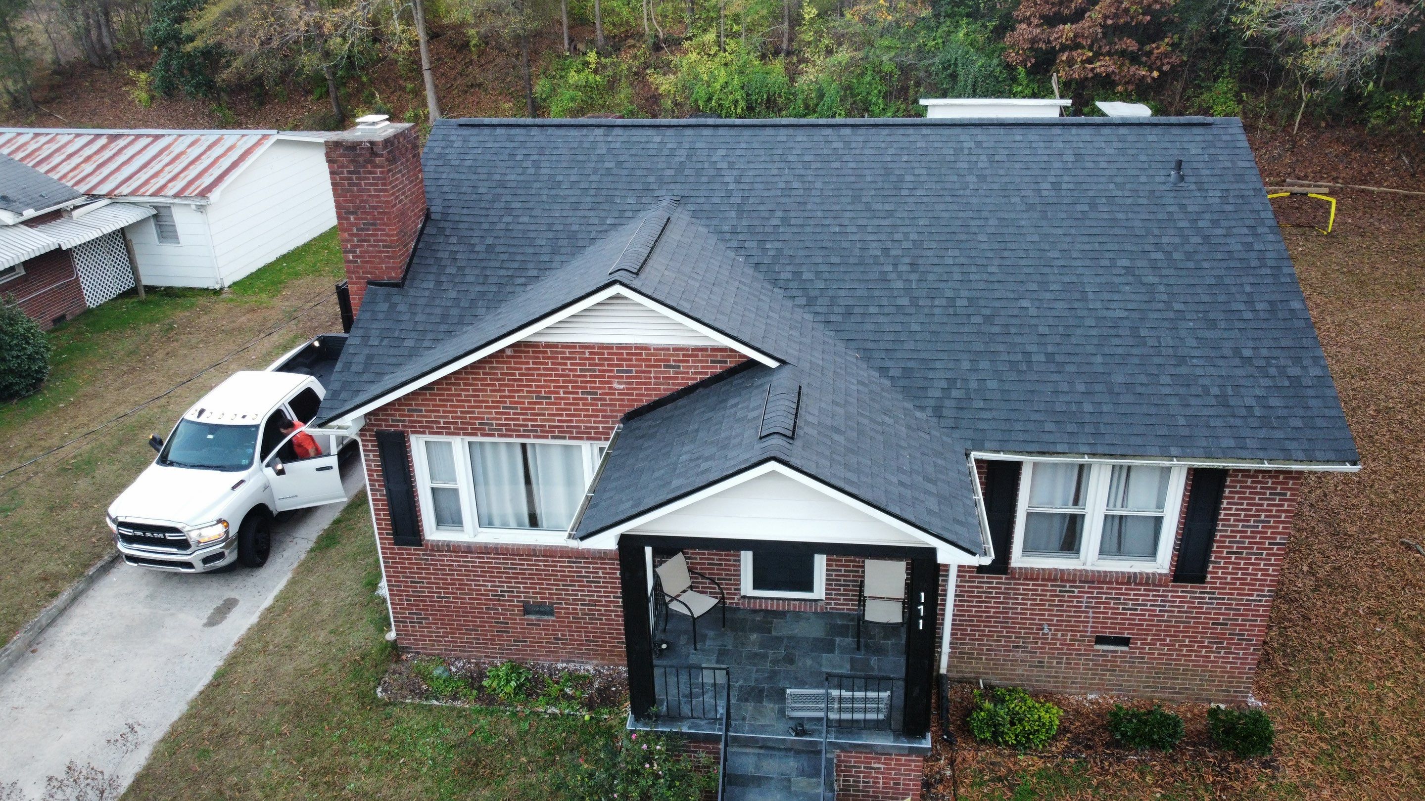 Roof replacement by hail and wind damage by Just Brilliant Restoration JBR