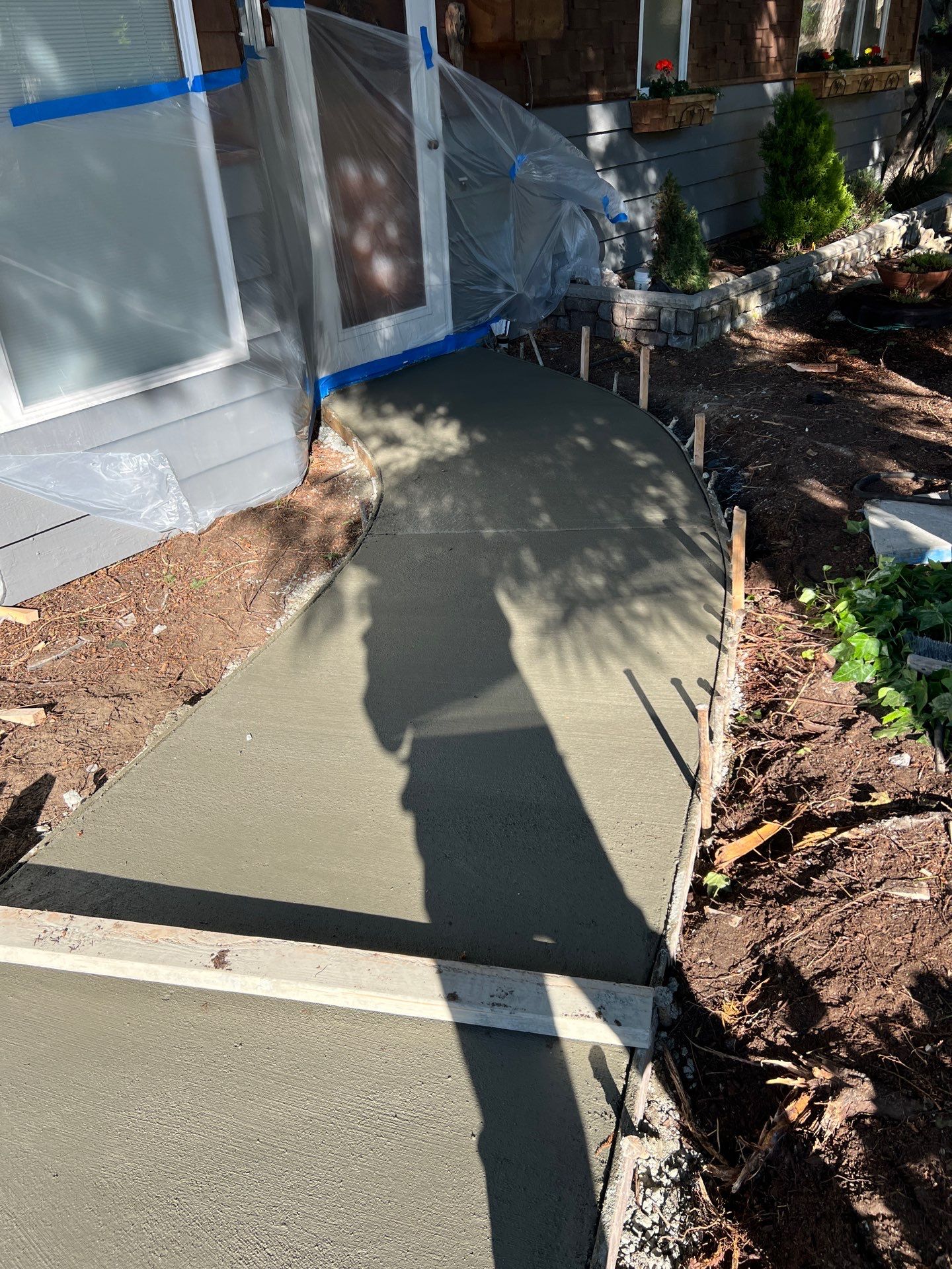 Gerry | Concrete Driveway & Walkway by Jireh Asphalt & Concrete Inc 