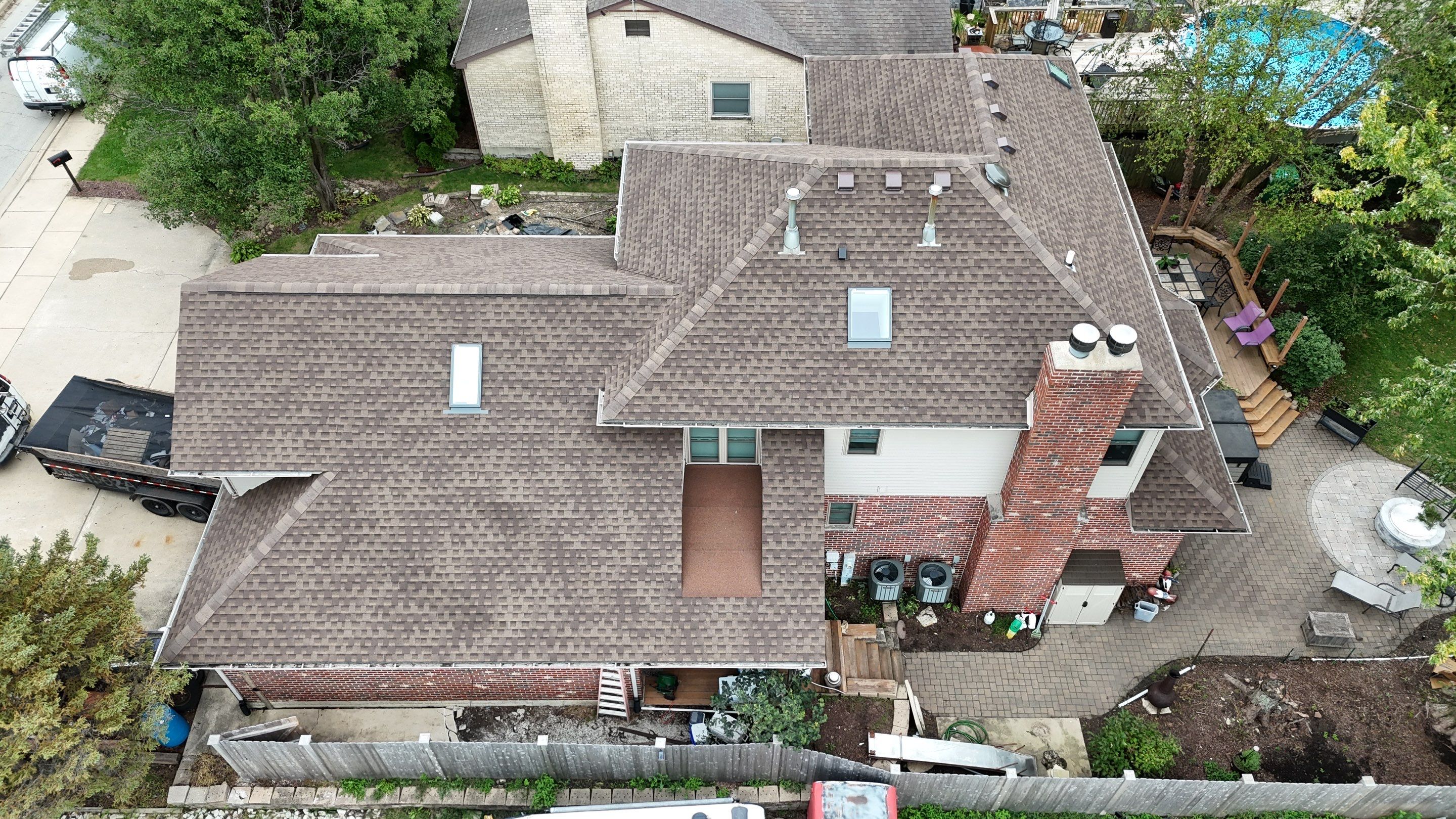 GAF Barkwood Roof Replacement in Tinley Park, IL — photo 2