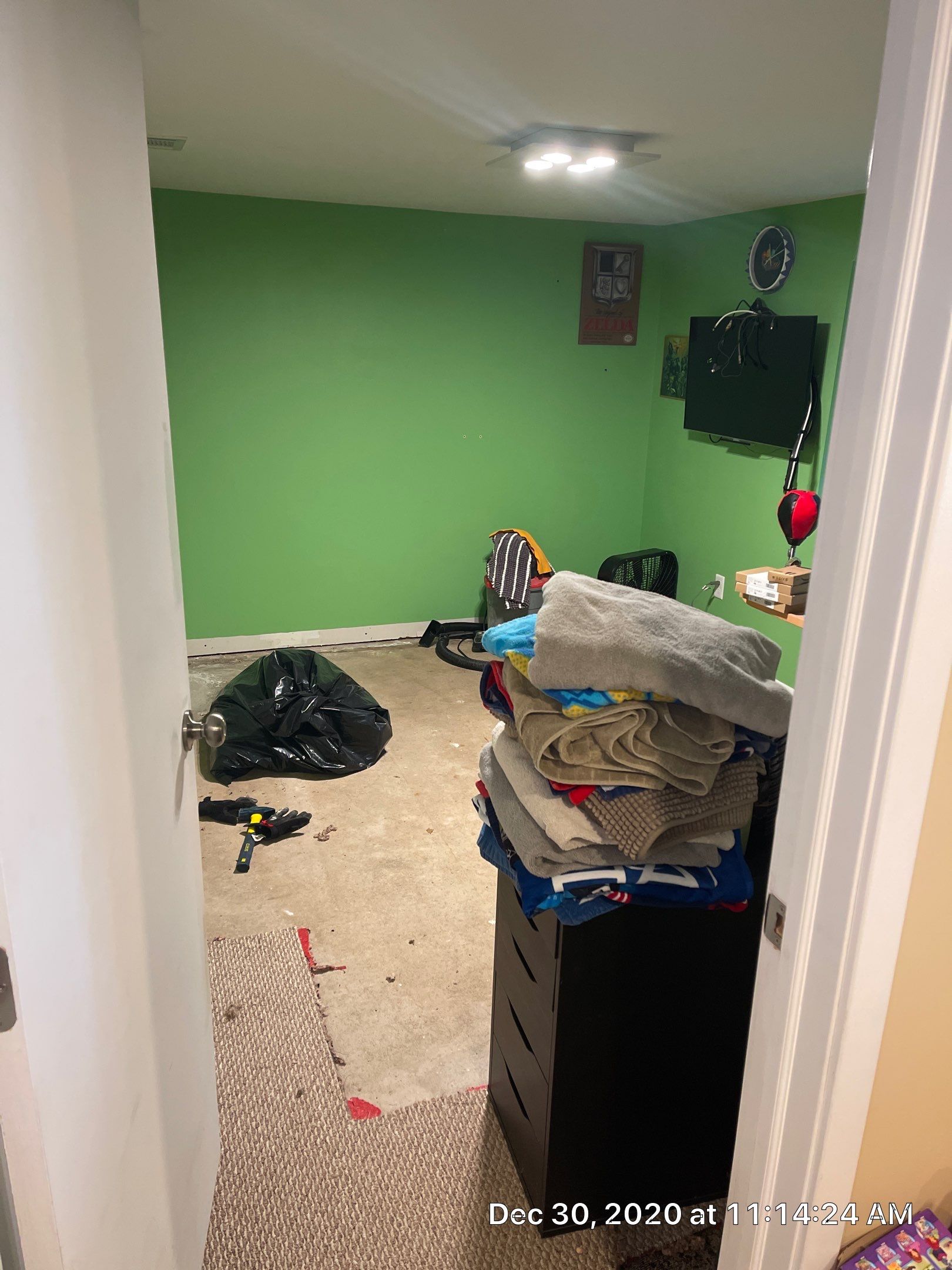 Interior French Drain Job in West Orange, NJ by Pure Service Pro, LLC 