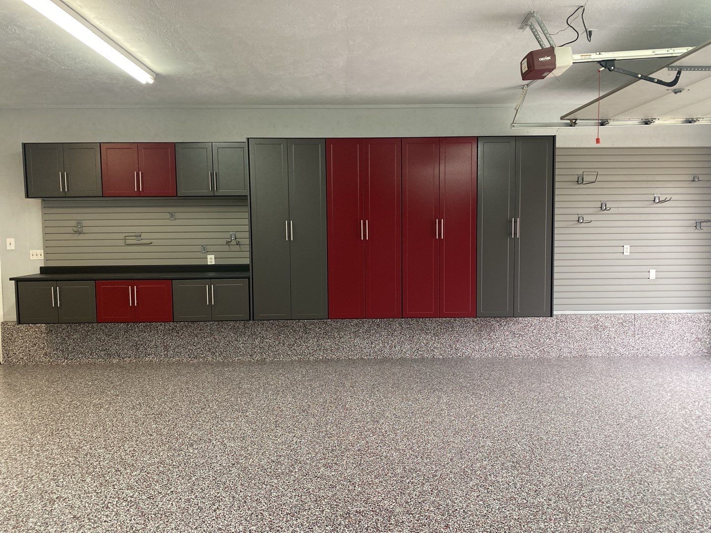 Cheryl & Eddie W. - Garage Man Cave Upgrade! by Banner Garage