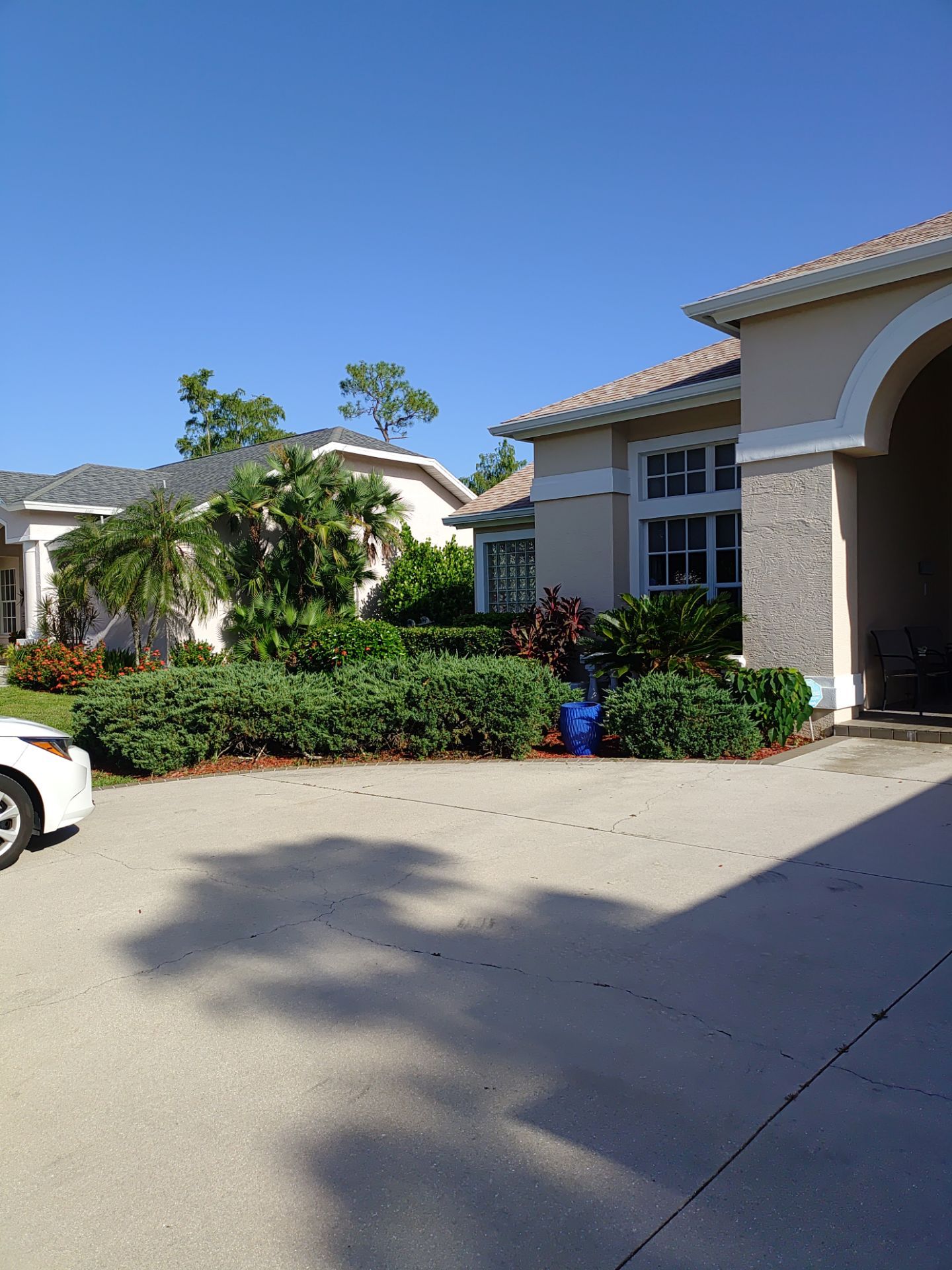 Splash Guard System Installation in Fort Myers FL by Gutter Professor by Gutter Professors