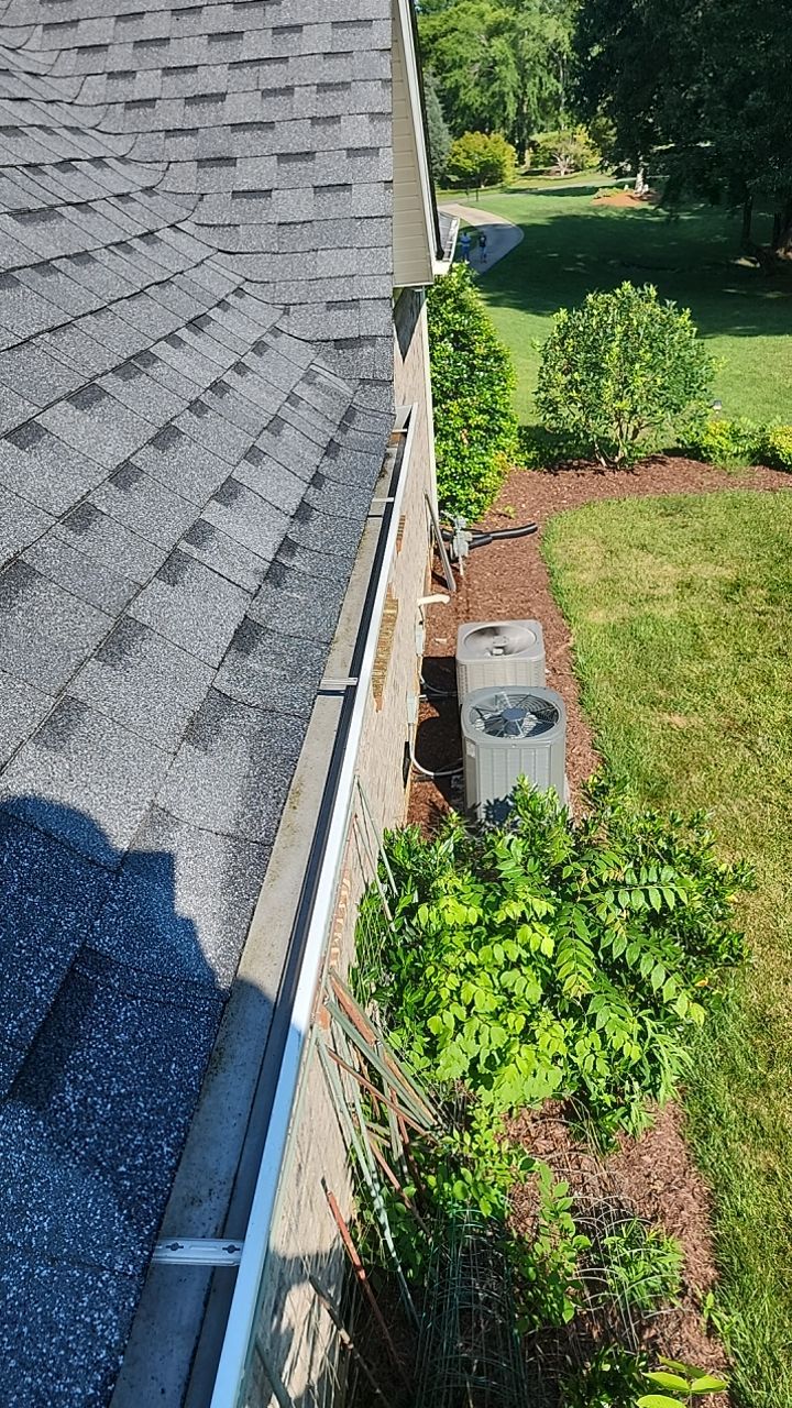 Gutter guard instalation  by Power Wash Masters LLC