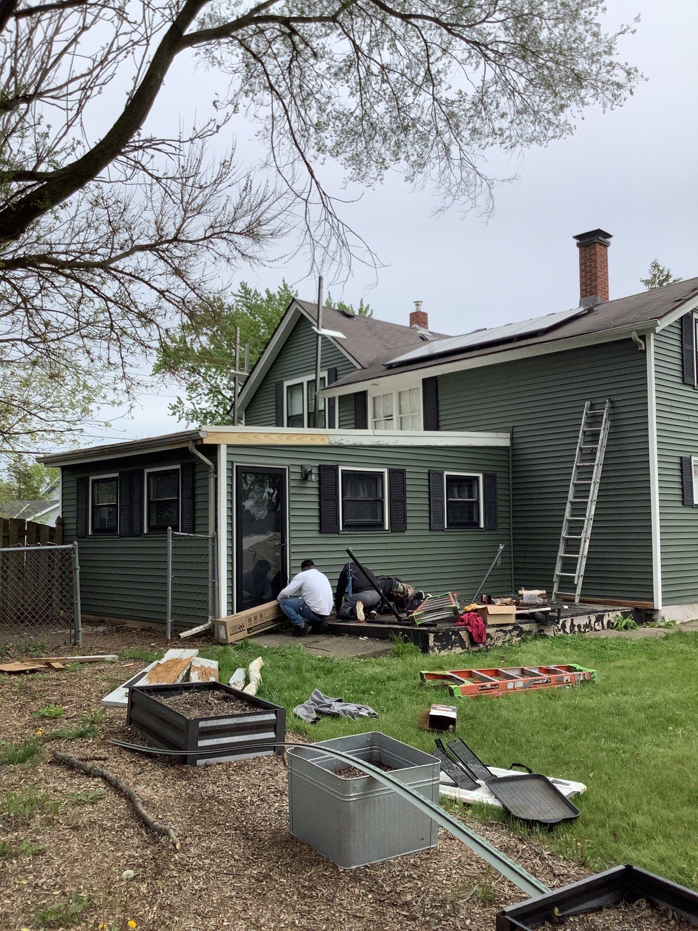 Vinyl Siding Replacement and Exterior Improvements in McHenry, Illinois by Mr Roof & Remodeling Co