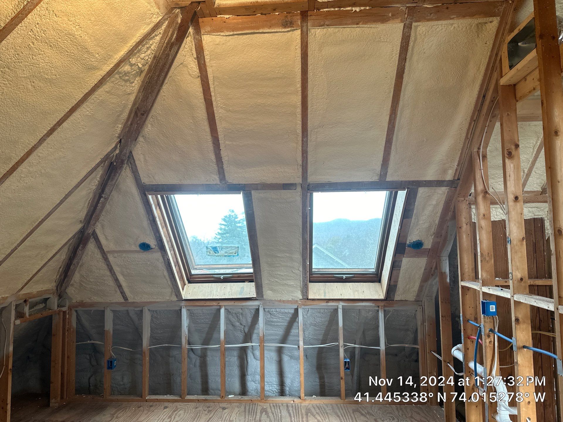 Spray Foam Insulation using Closed Cell Spray Foam by NYS Foam & Energy