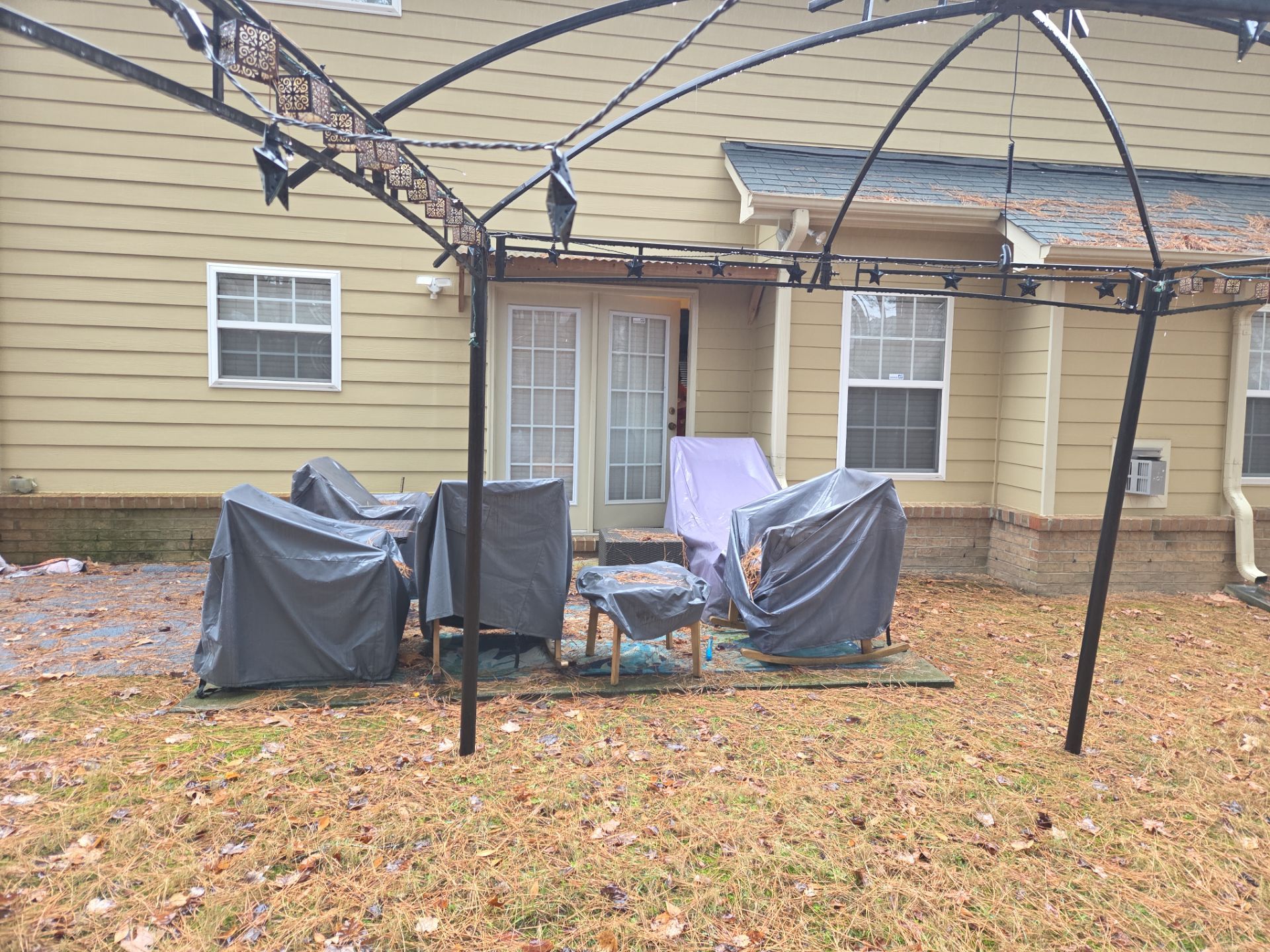 Custom Screen Porch Installation with Beadboard Ceiling in Apex by The Remodeling Company