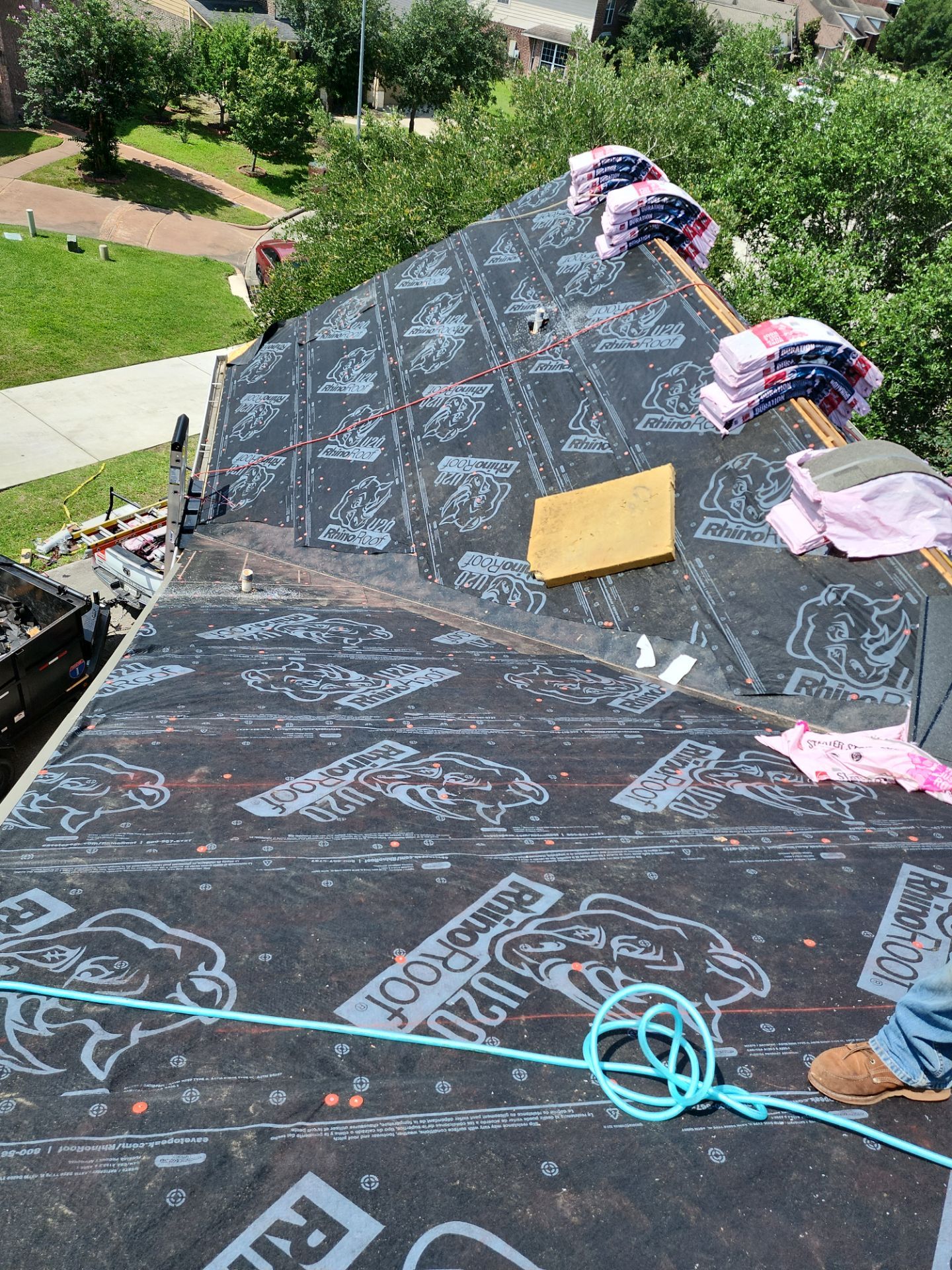 Residential Roofing Repair using Owen's Corning Duration (Lifetime) Shingles by Roof Repair Company