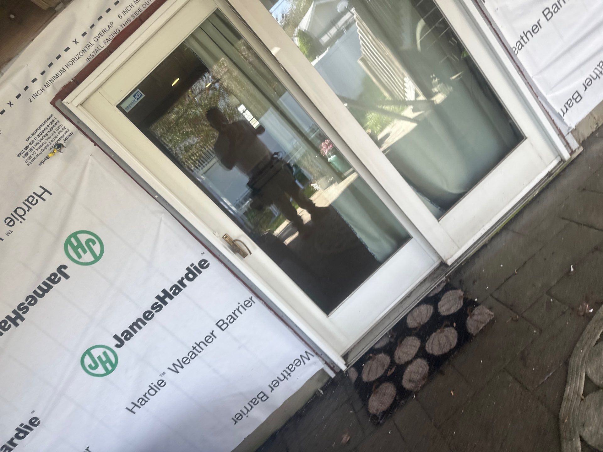 Siding Installation using Certainteed Cedar Impressions Straight Edge Perfection Shingles - D7 - Pacific Blue by A Plus Exterior