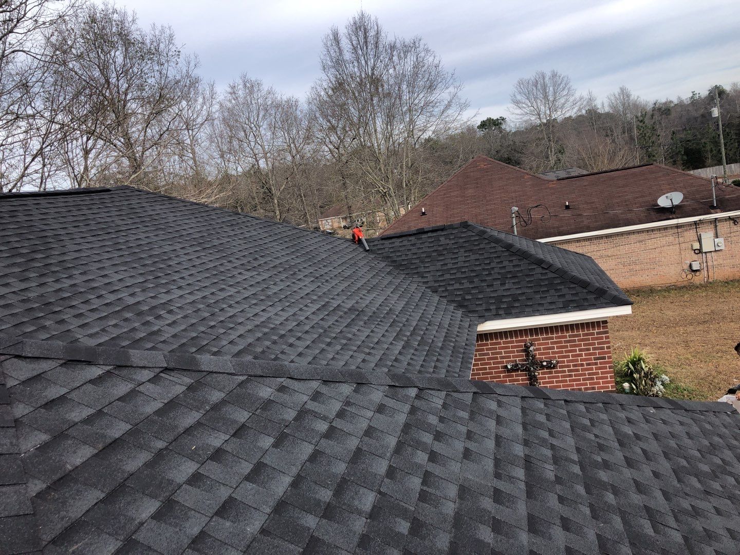 Residential Roofing Installation using Roof Replacement by American Roofing & Construction LLC