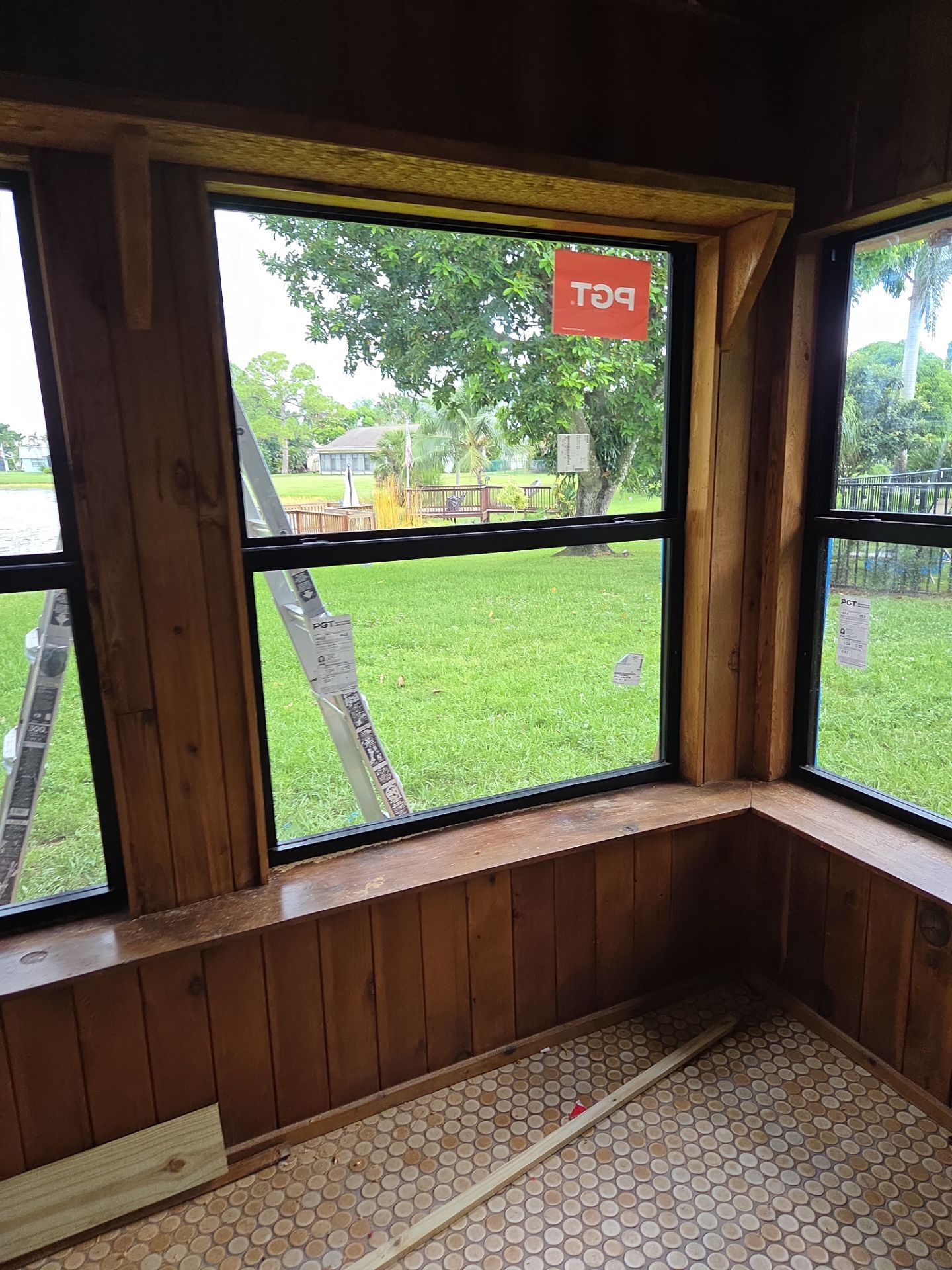 PGT Impact Window Replacement and Siding Renovation in Greenacres by The Screen Depot, Inc