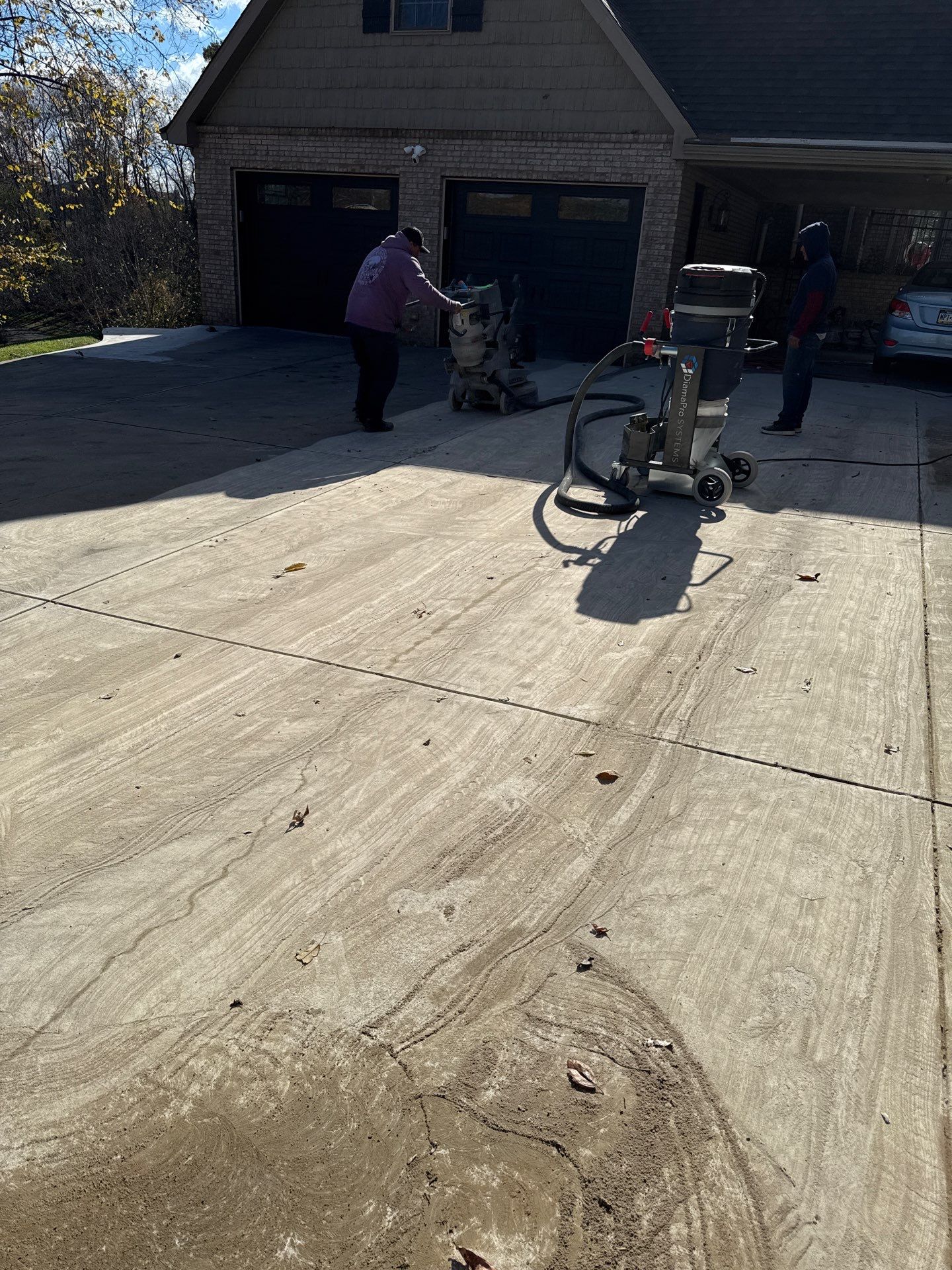 Steep Driveway Project in Sarver by Floors in a Day, Inc
