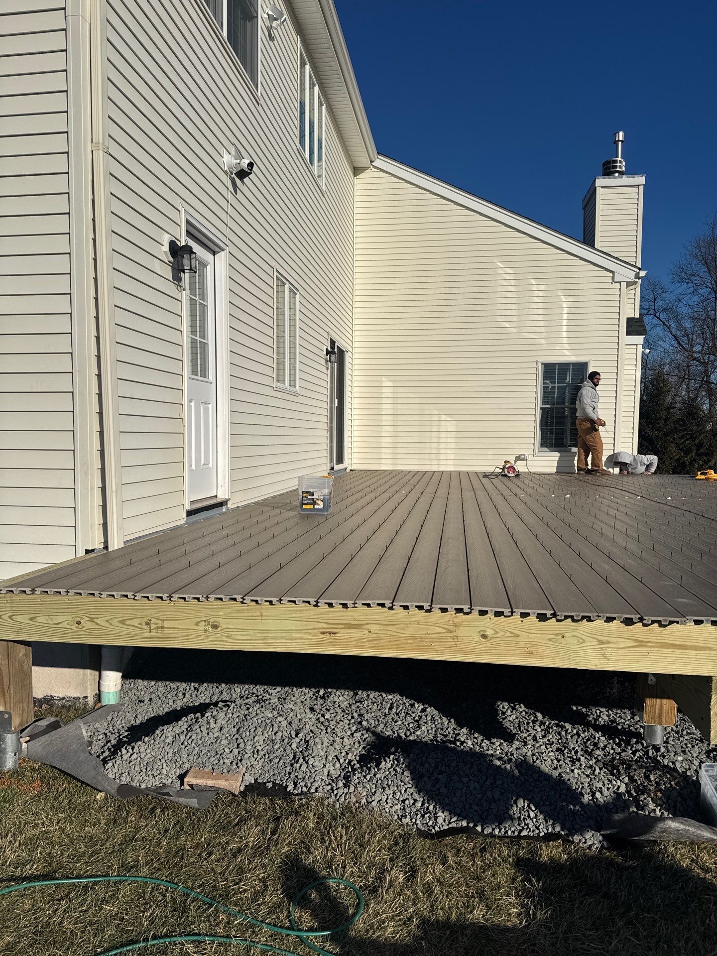 New Deck and outdoor Kitchen In Hillsborough , New Jersey by deck guardian