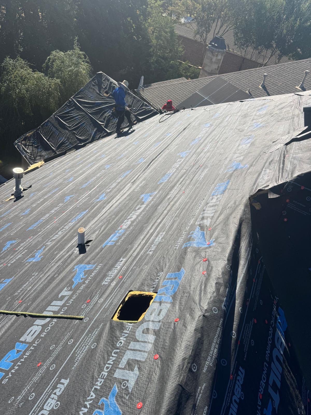 Project in Colleyville by Lonestar Roofing and Restoration LLC.