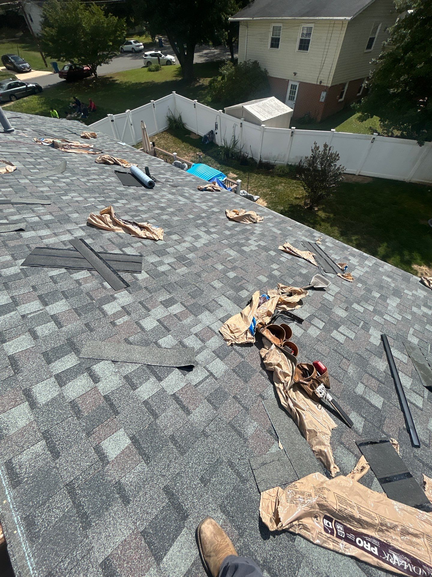 Falls Church : Residential Roof Replacement with CertainTeed Landmark Pro in Max Def Heather Blend by RM Banning, Inc.