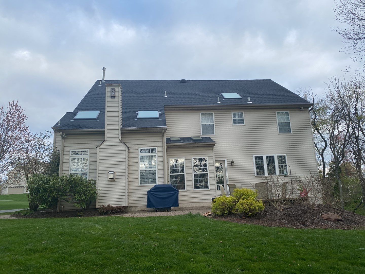 Roofing Installation using CertainTeed Landmark - Moire Black by Storm Guard of Ches-Mont PA