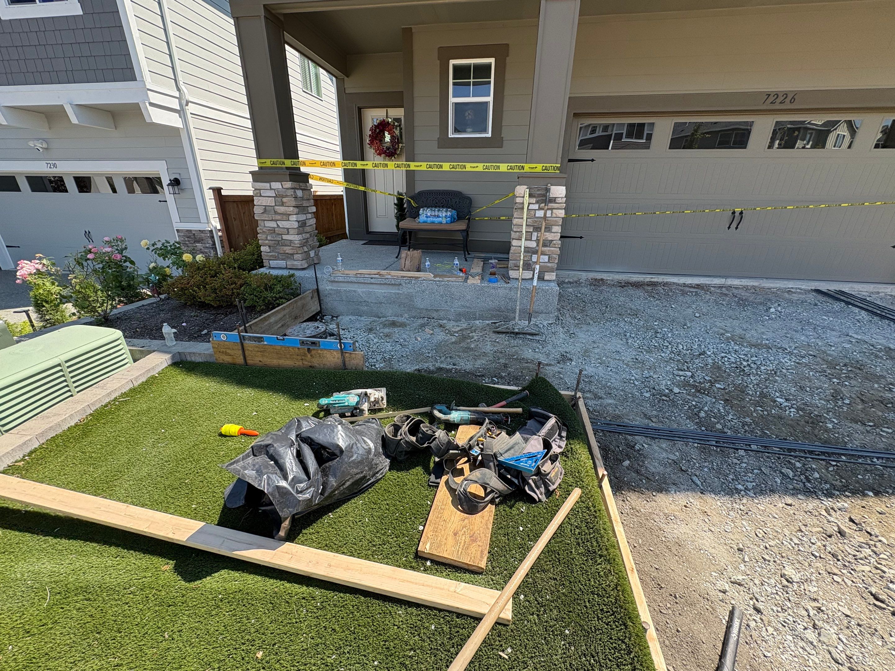 Concrete Driveway Makeover | Snohomish  by Jireh Asphalt & Concrete Inc 