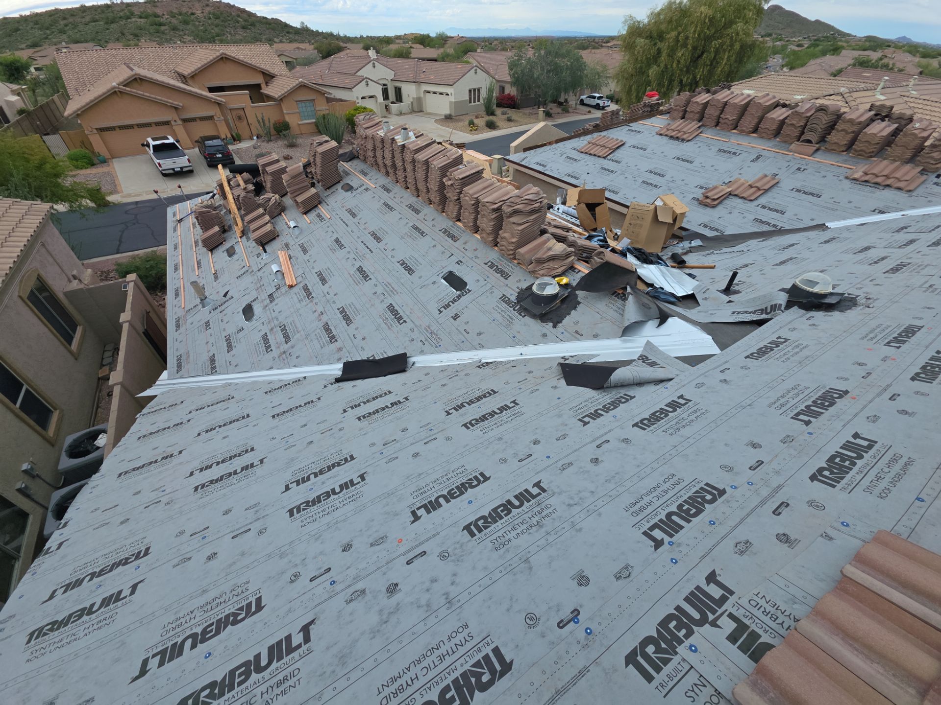 Gold Canyon Tile Reset  by Weather-Tite Roofing